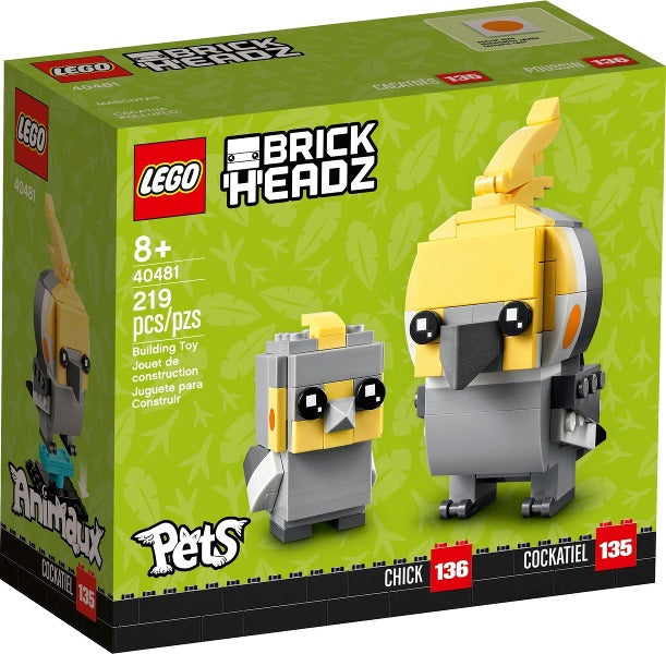 LEGO® 40481 Cockatiel & Chick