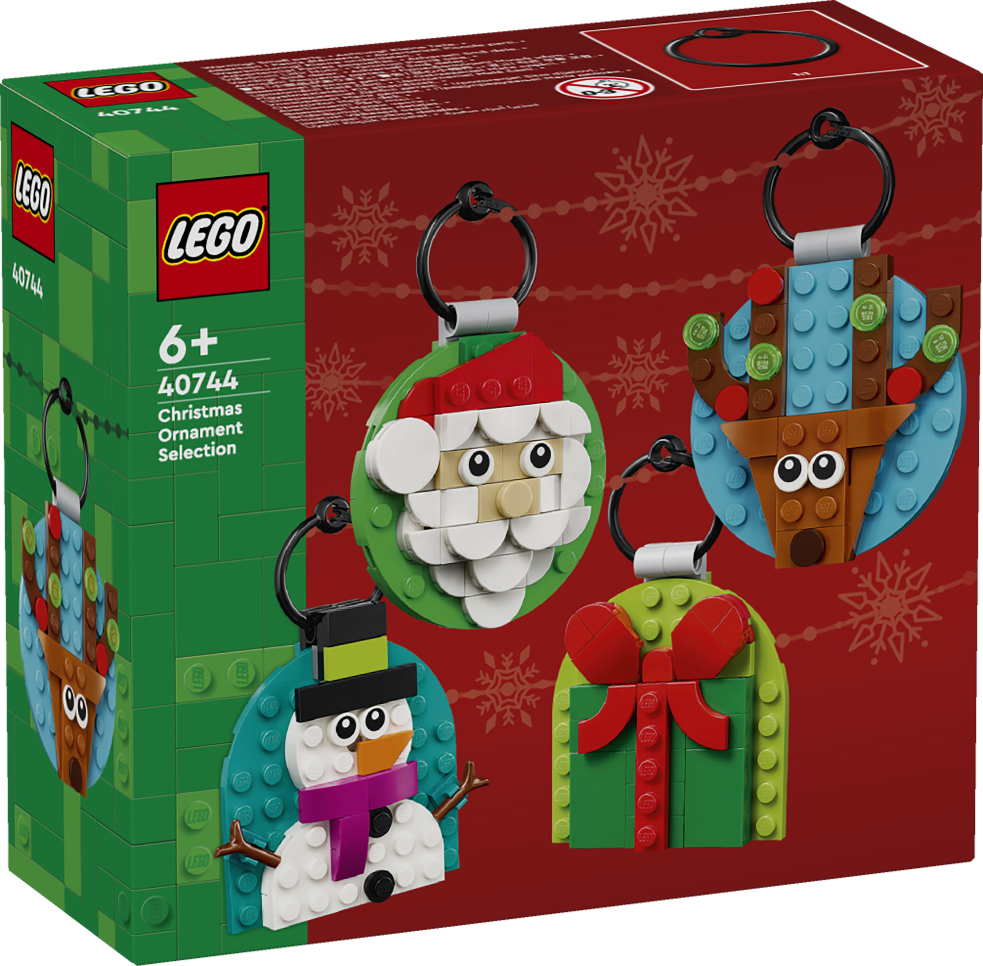 LEGO® 40744 Christmas Ornament Selection