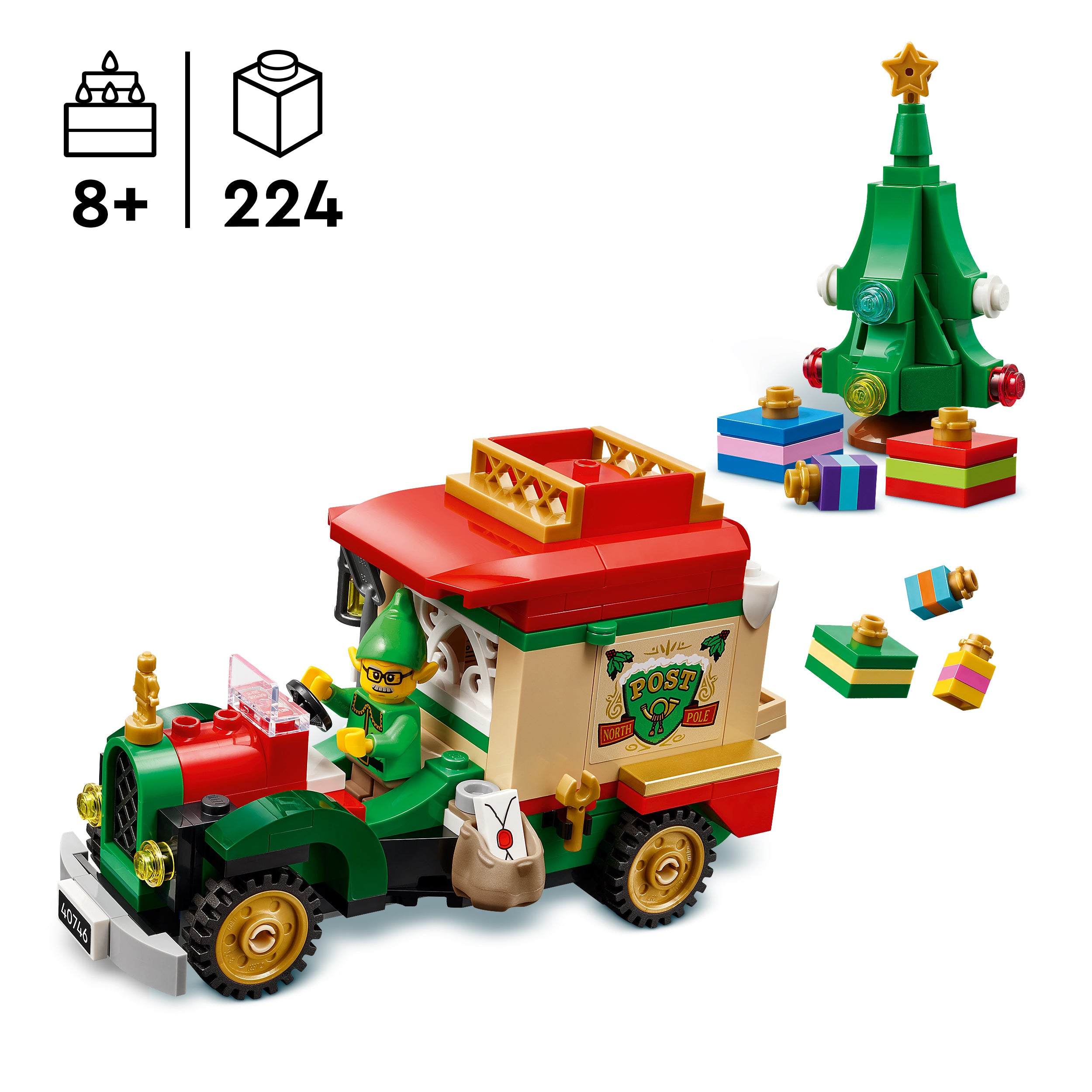 LEGO® 40746 Santa's Delivery Truck