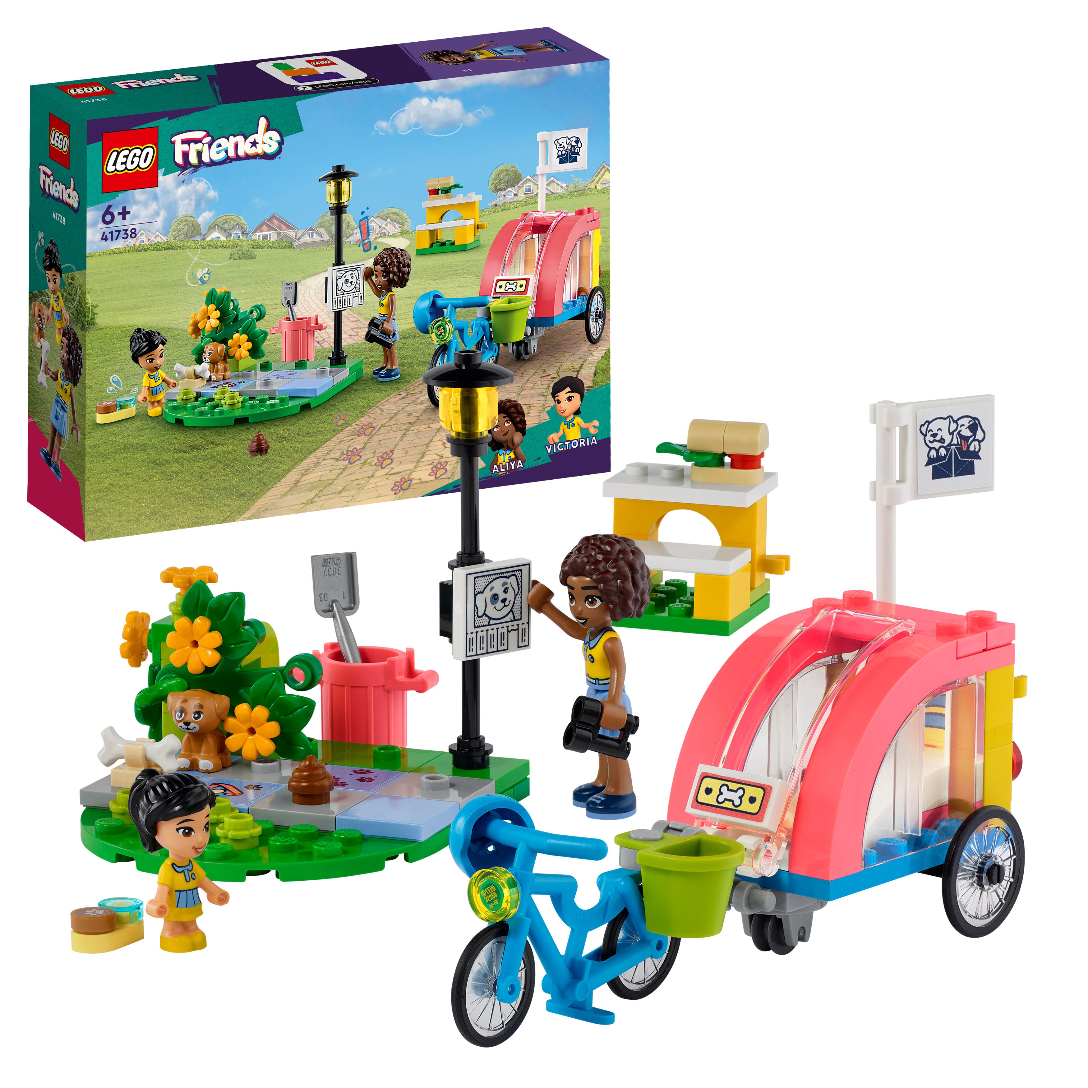 LEGO® 41738 Dog Rescue Bike