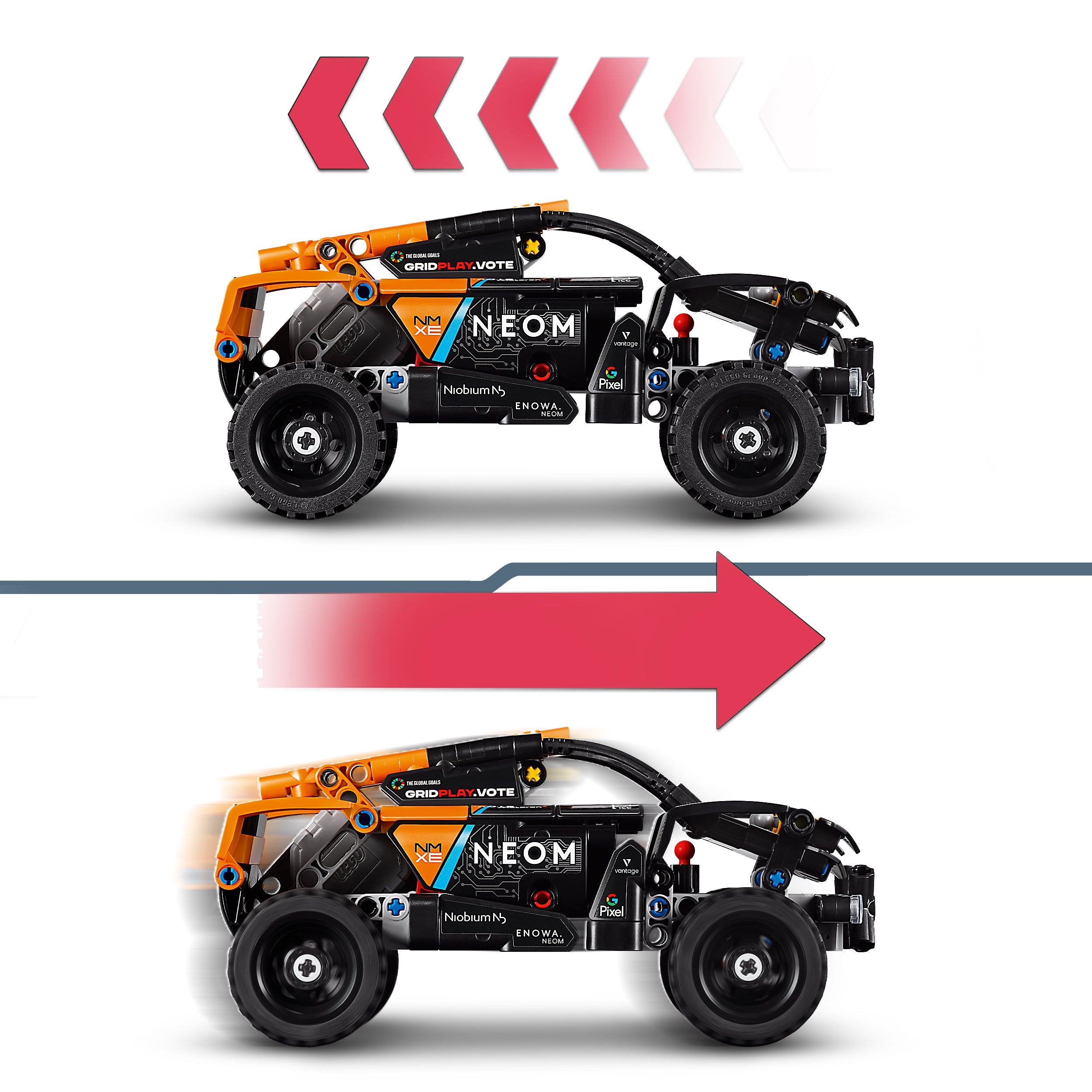 LEGO® 42166 NEOM McLaren Extreme E Race Car