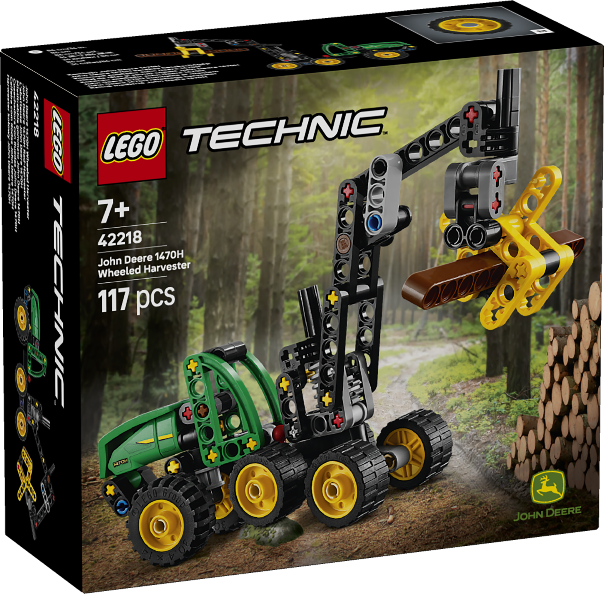LEGO® 42218 John Deere 1470H Wheeled Harvester