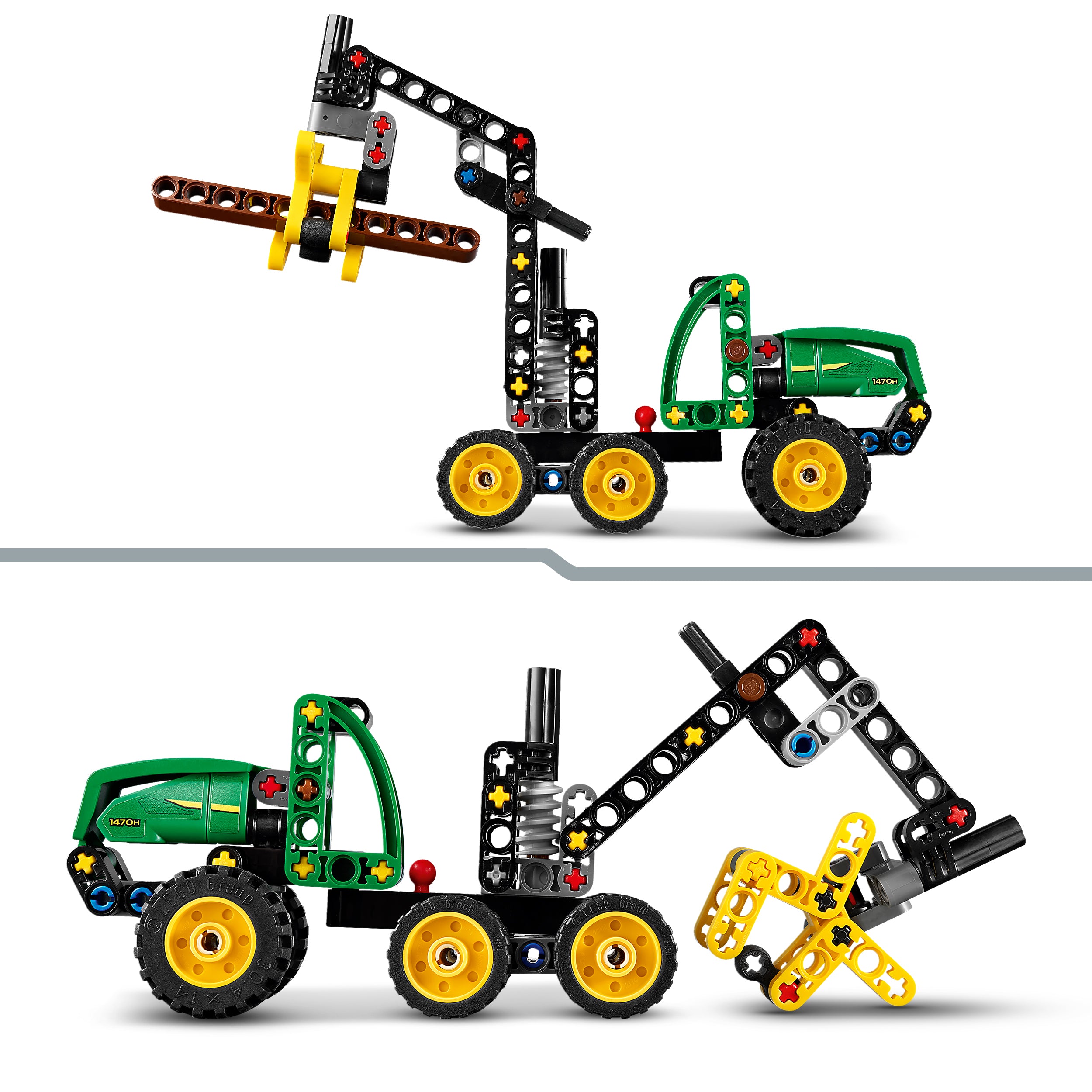 LEGO® 42218 John Deere 1470H Wheeled Harvester