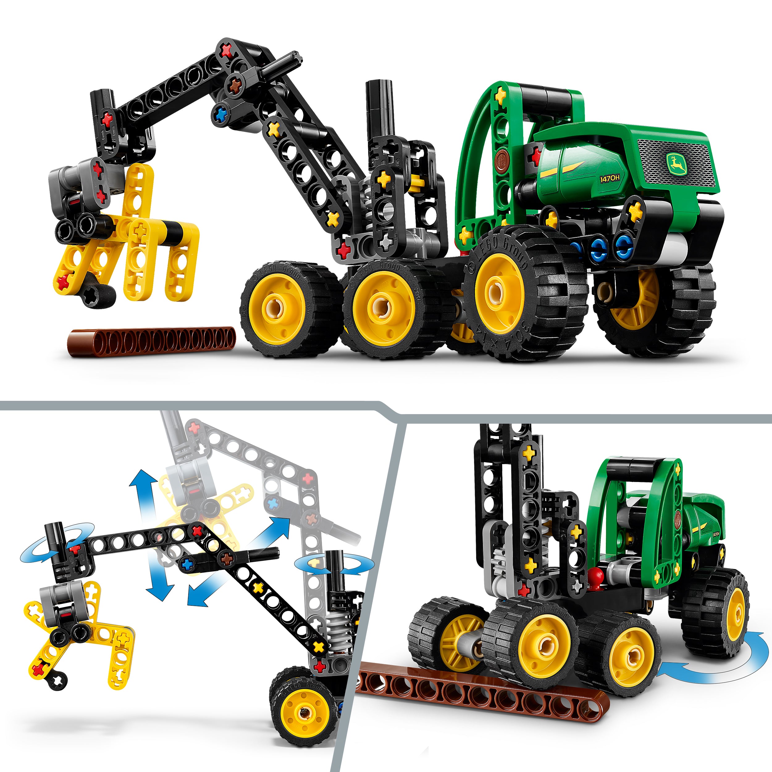 LEGO® 42218 John Deere 1470H Wheeled Harvester