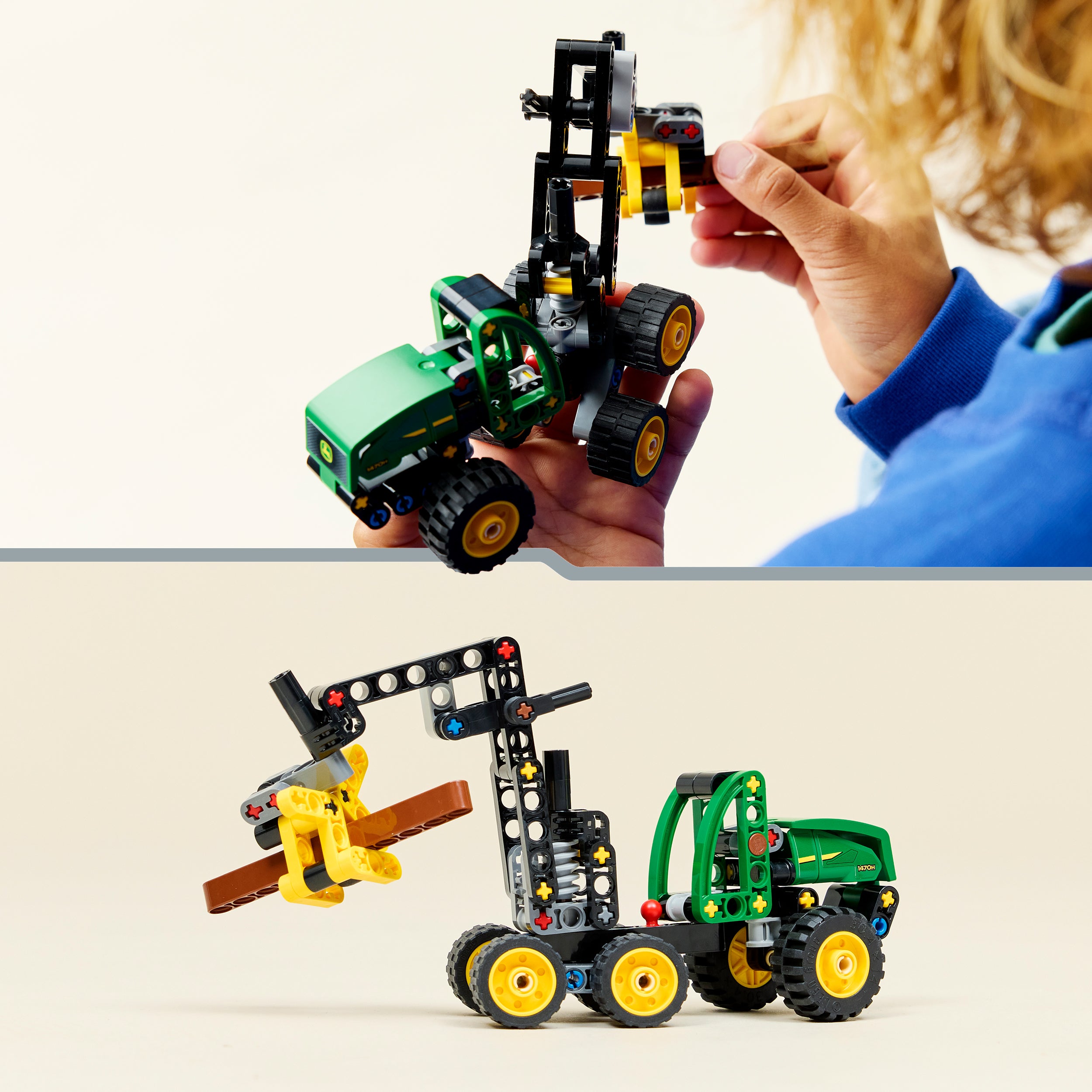 LEGO® 42218 John Deere 1470H Wheeled Harvester