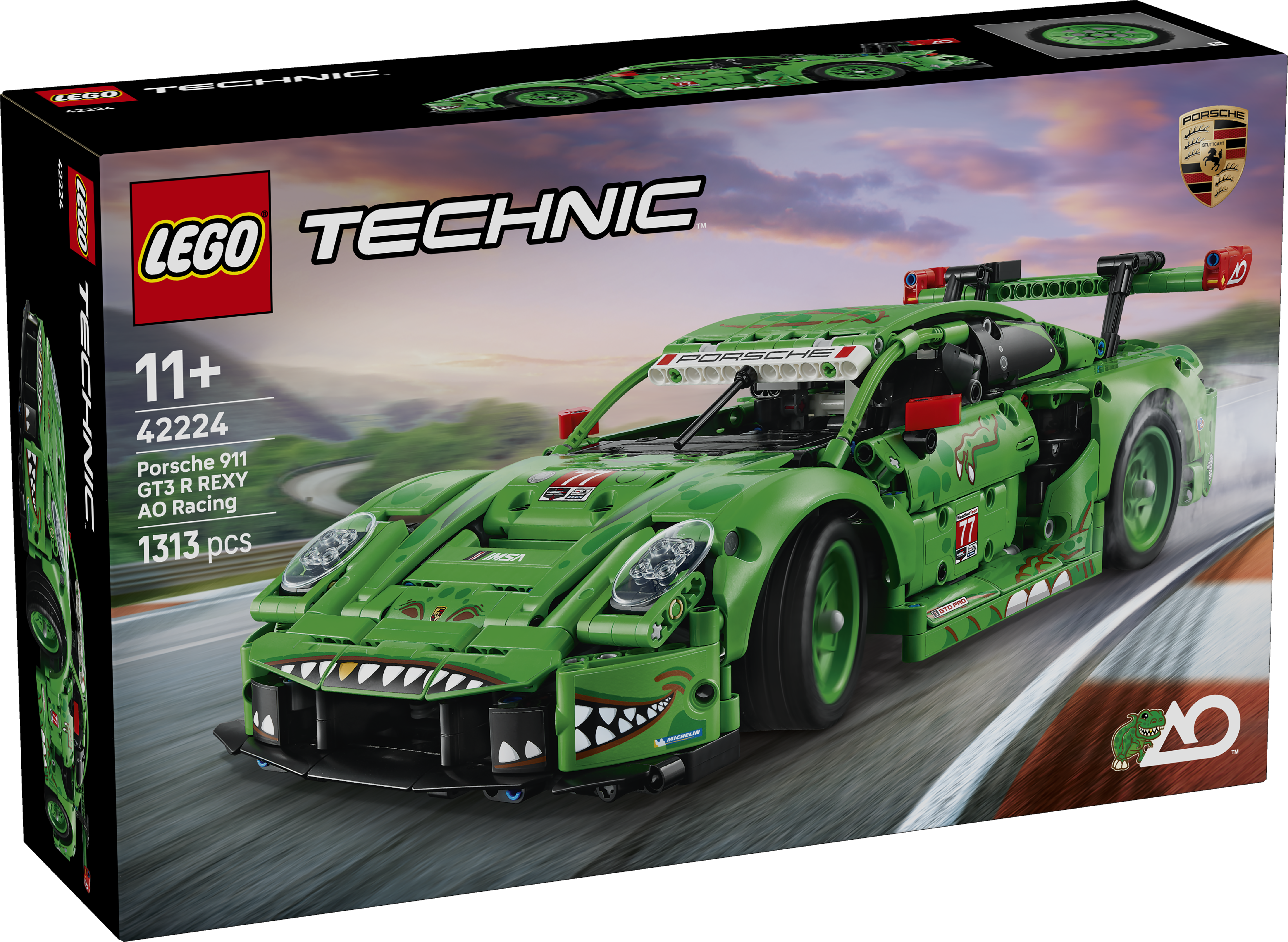 LEGO® 42224 Porsche 911 GT3 R REXY AO Racing Car