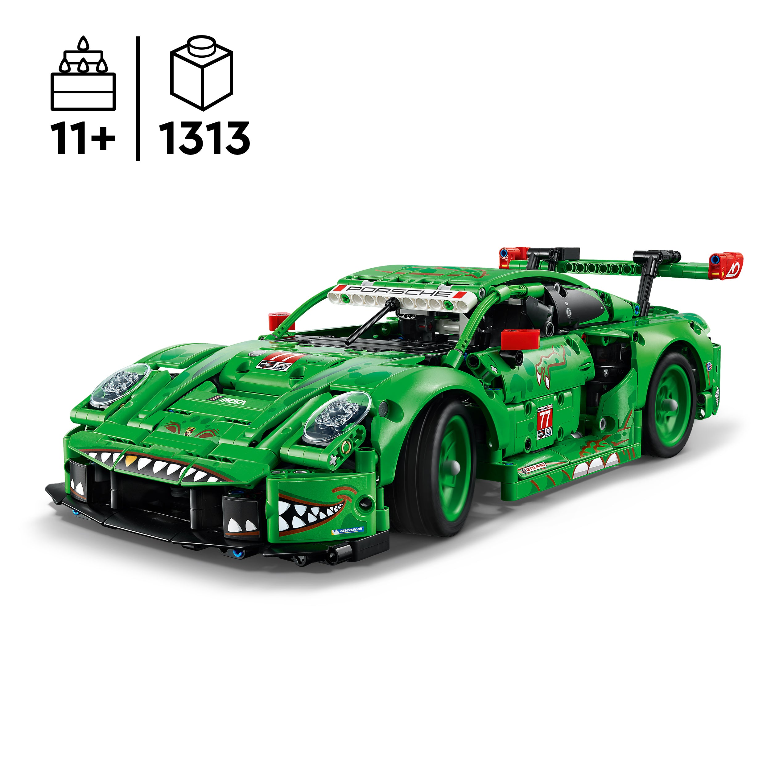 LEGO® 42224 Porsche 911 GT3 R REXY AO Racing Car