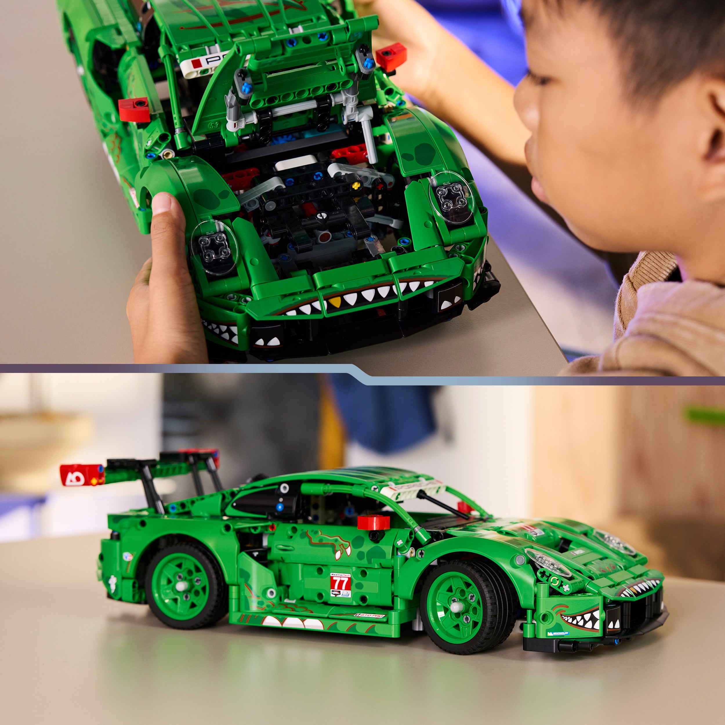 LEGO® 42224 Porsche 911 GT3 R REXY AO Racing Car