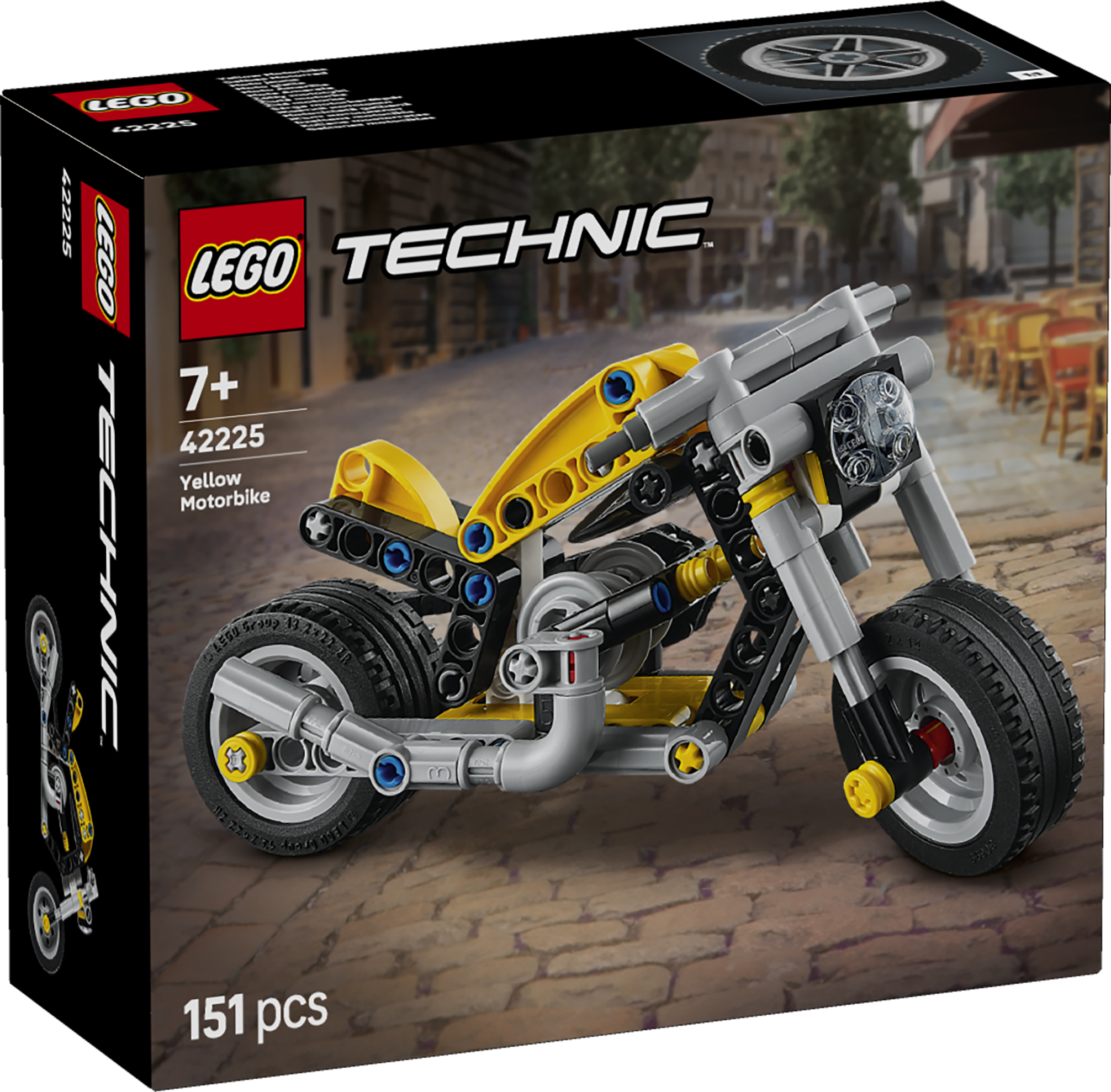 LEGO® 42225 Yellow Motorbike