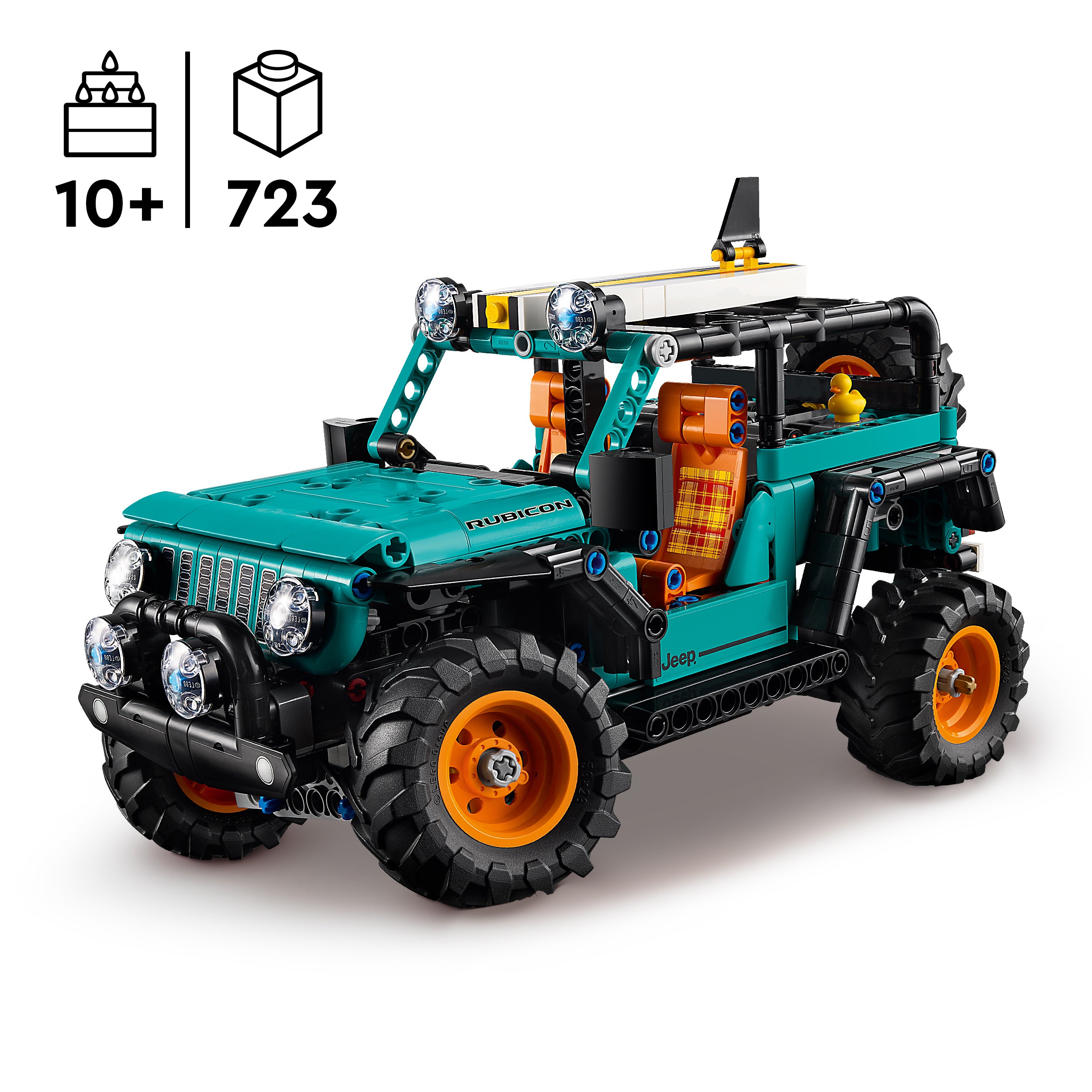LEGO® 42227 Jeep® Wrangler Rubicon SUV