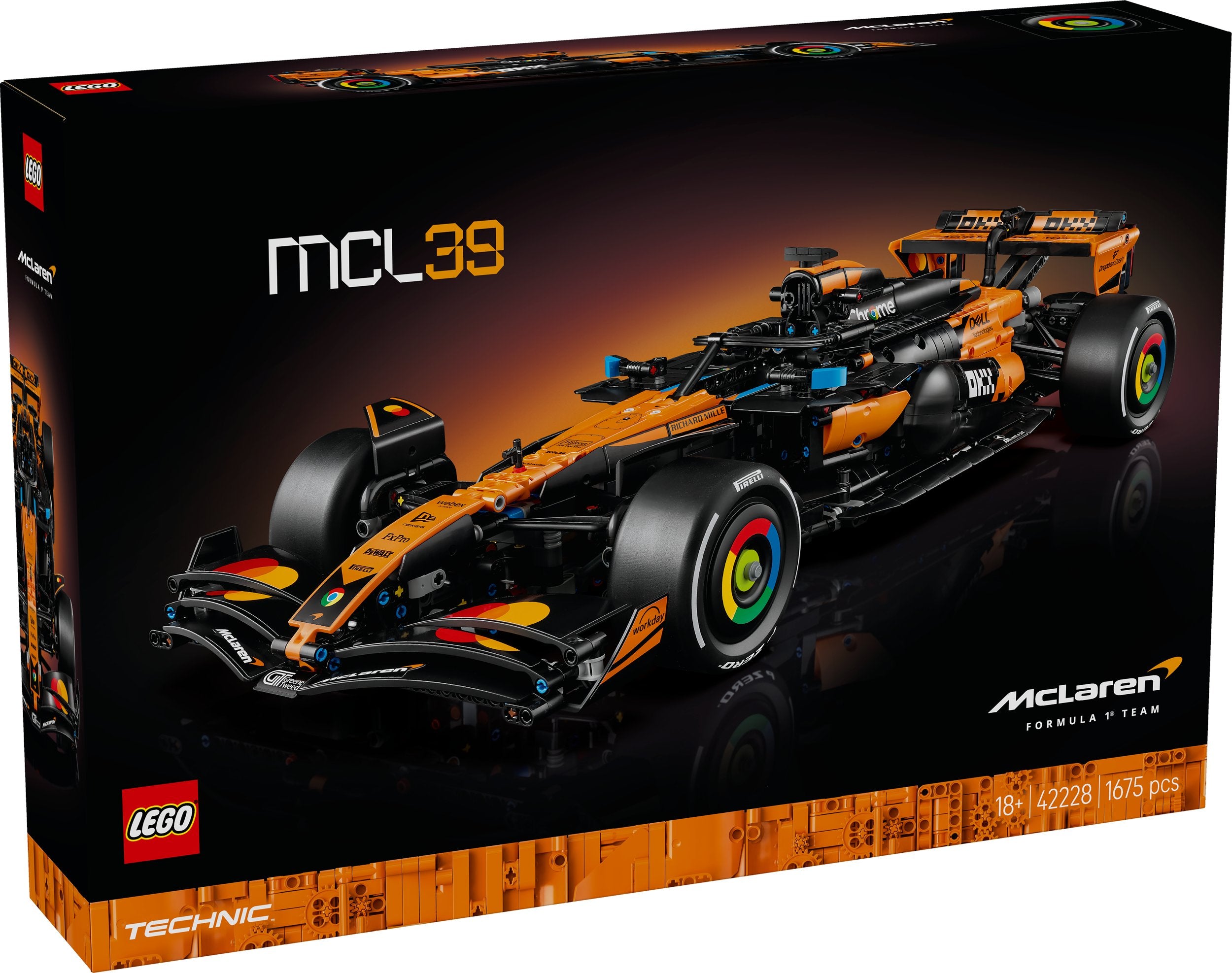 LEGO® 42228 McLaren MCL39 F1® Car