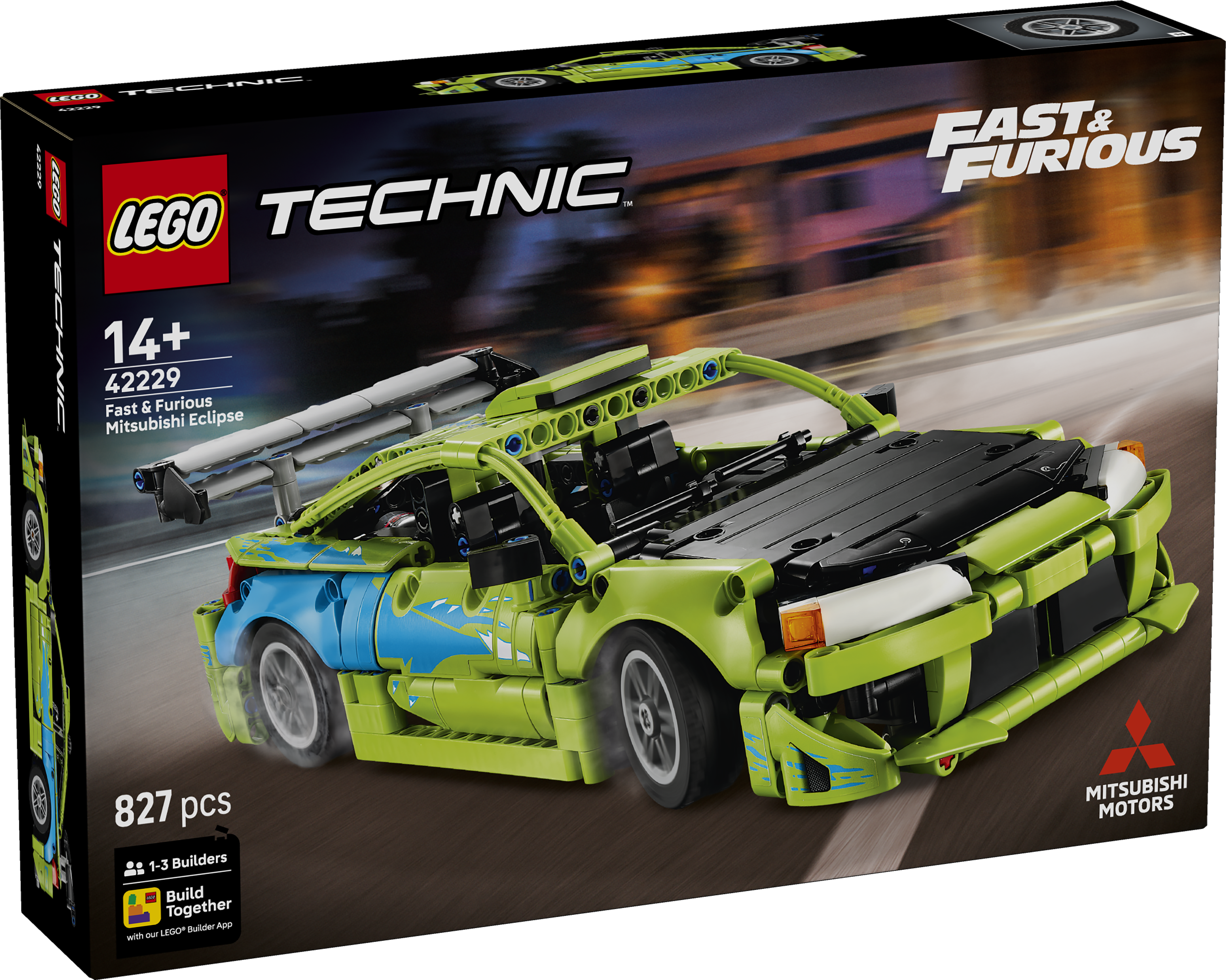 LEGO® 42229 Fast and Furious Mitsubishi Eclipse Car