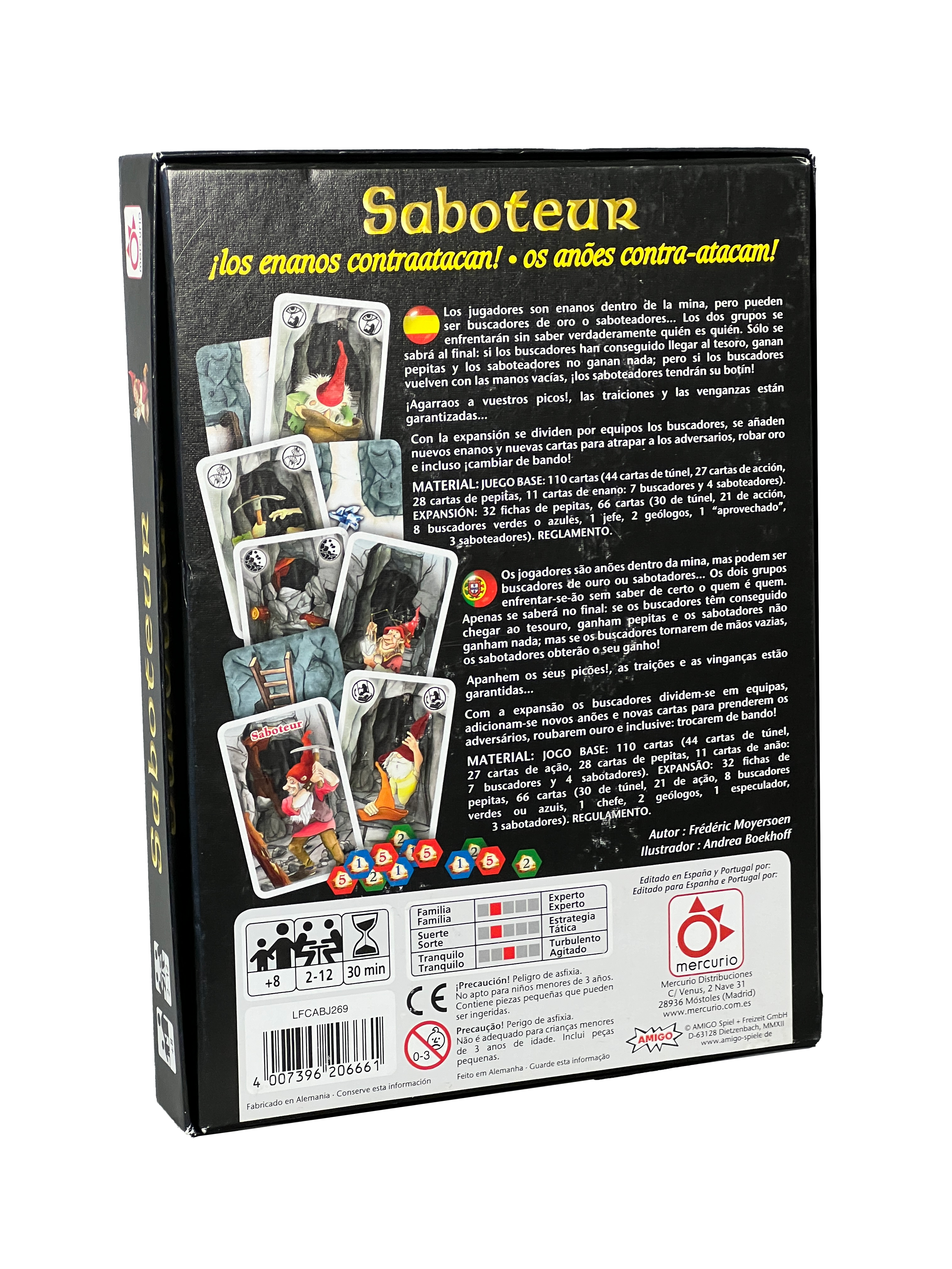 Saboteur (Jogo Base + Expansão)