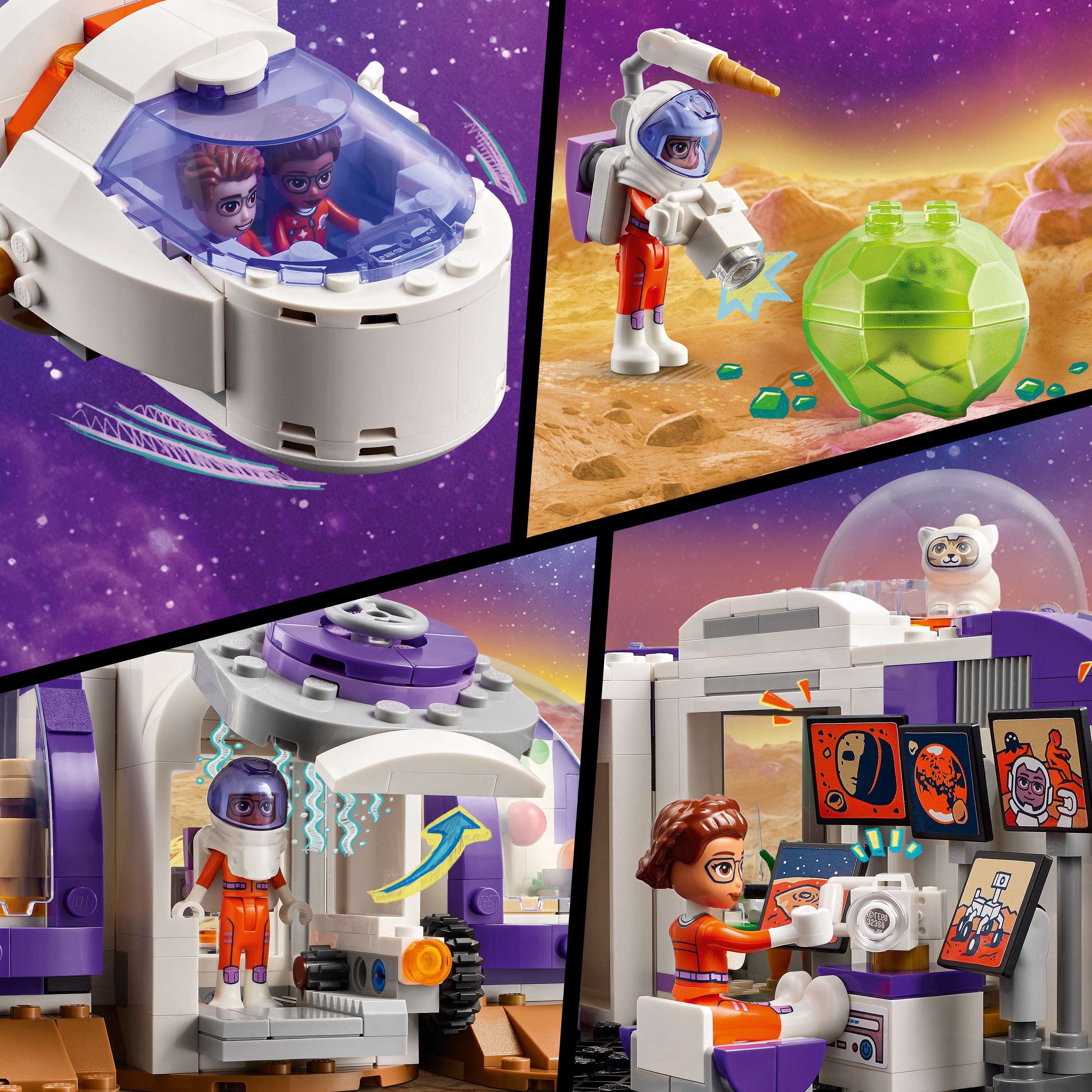 LEGO® 42605 Mars Space Base and Rocket