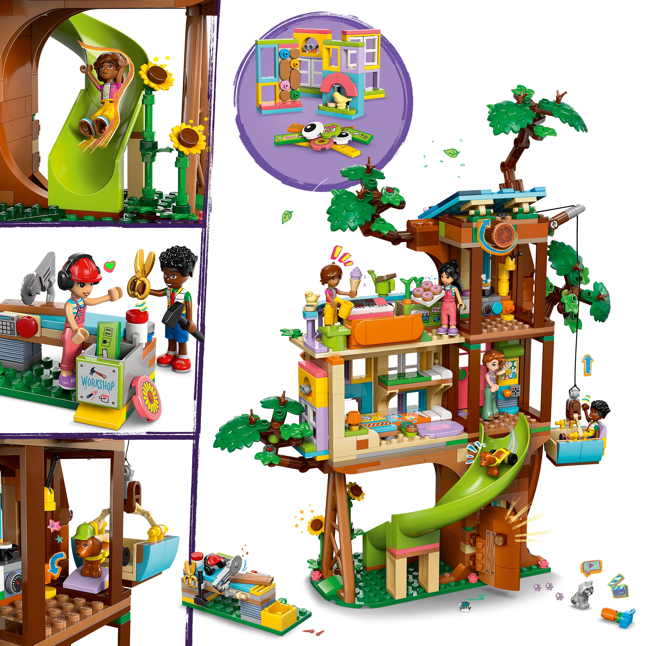 LEGO® 42652 Friendship Tree House Hangout