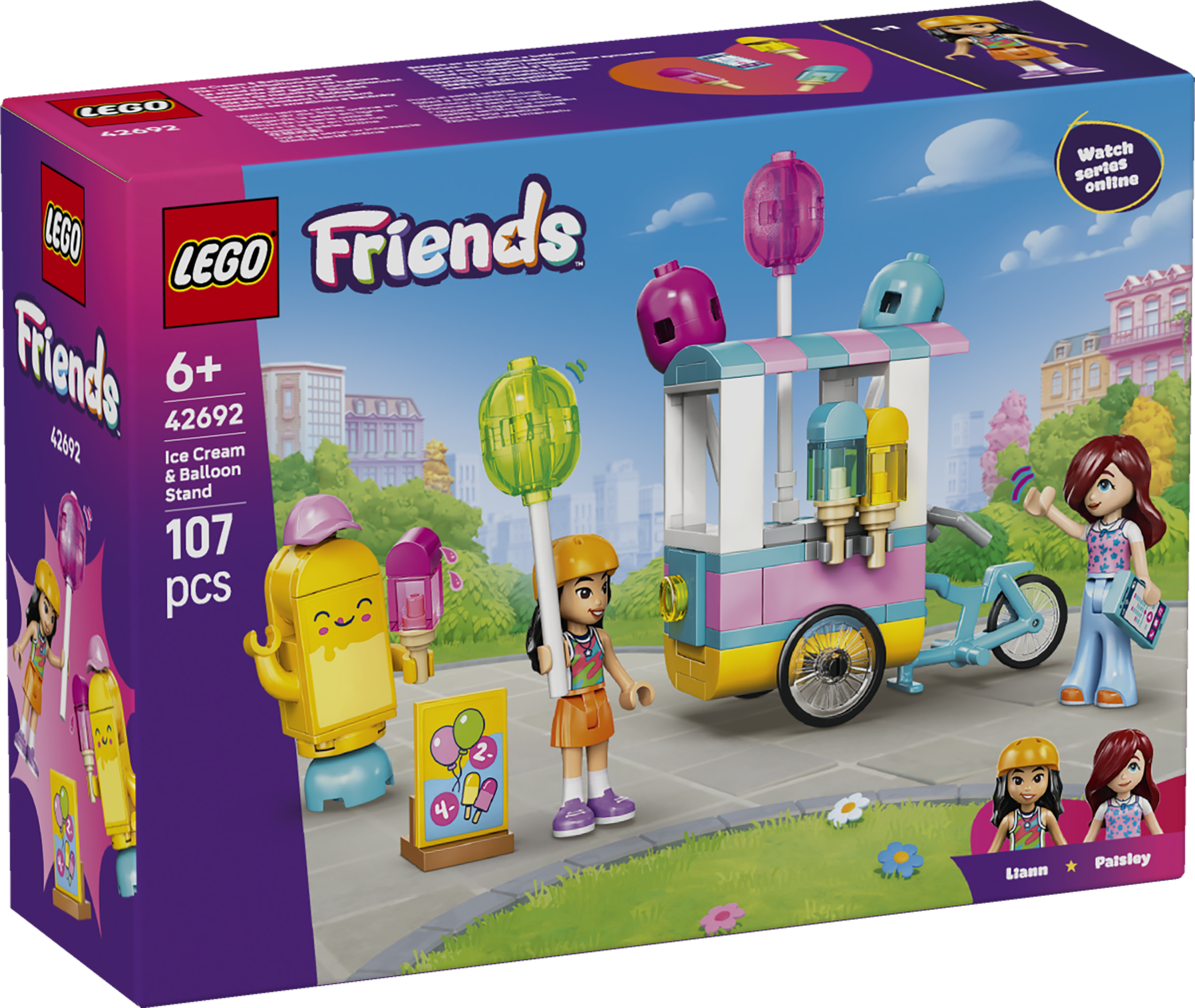 LEGO® 42692 Ice Cream & Balloon Stand
