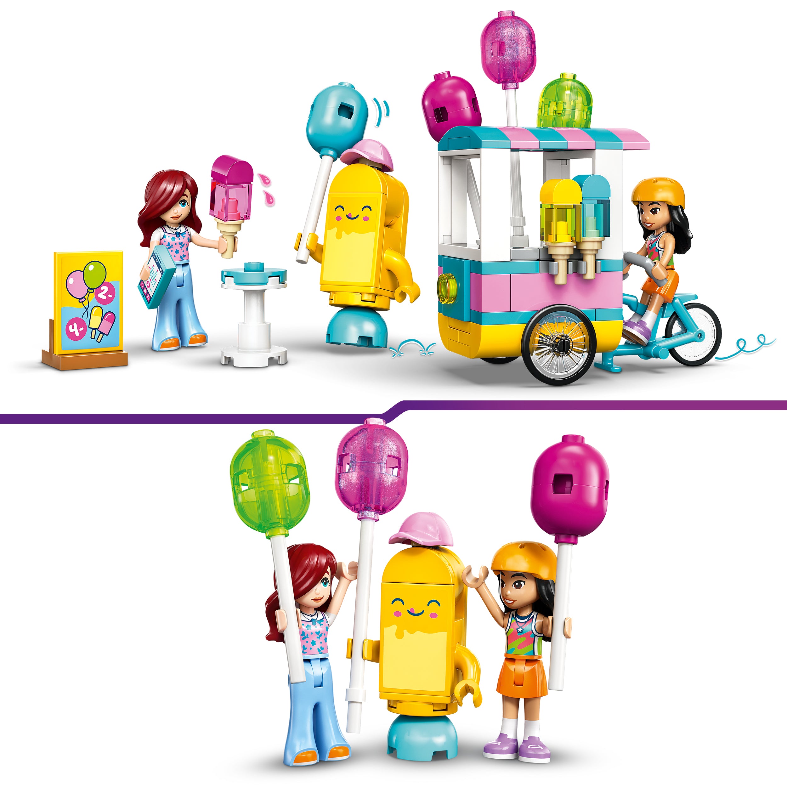 LEGO® 42692 Ice Cream & Balloon Stand