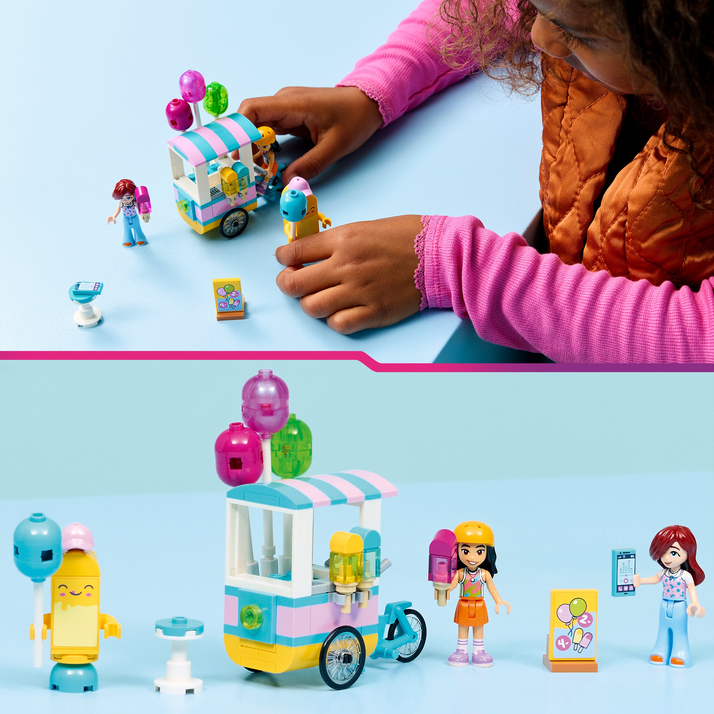 LEGO® 42692 Ice Cream & Balloon Stand