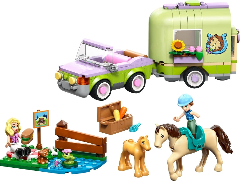 Horse & Baby Foal Trailer (42695)