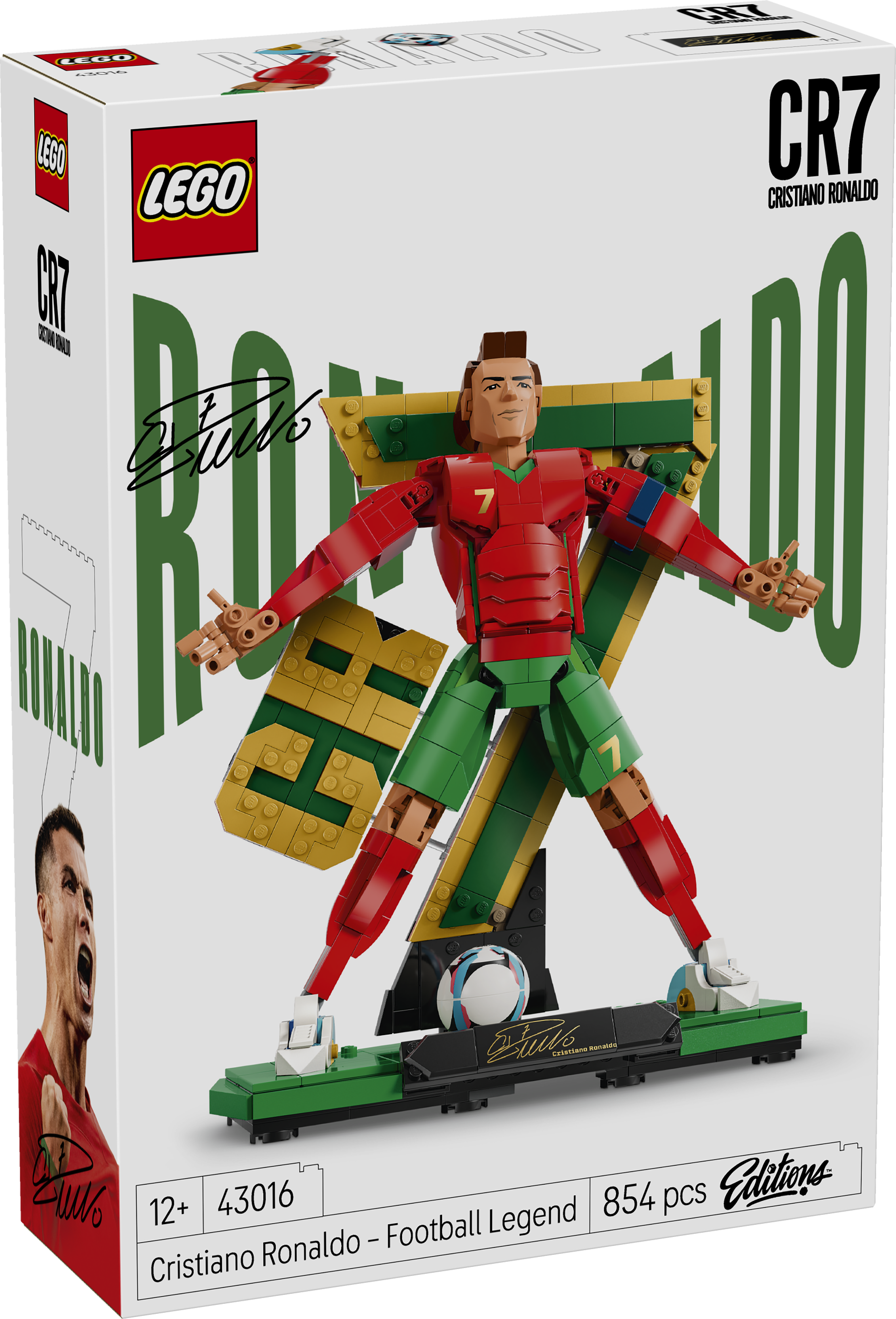 LEGO® 43016 Cristiano Ronaldo – Football Legend
