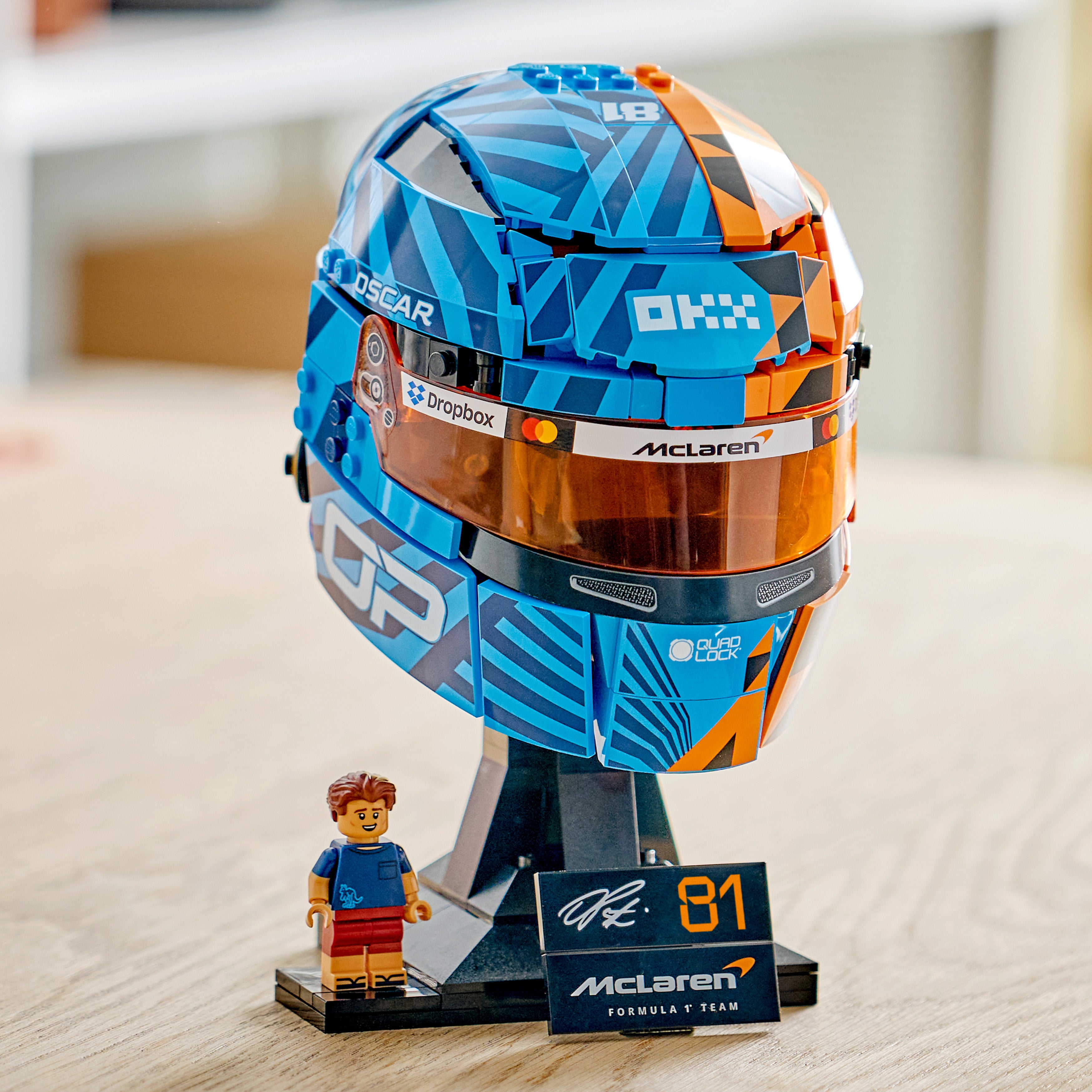 LEGO® 43017 McLaren Mastercard F1® Team Oscar Piastri Helmet