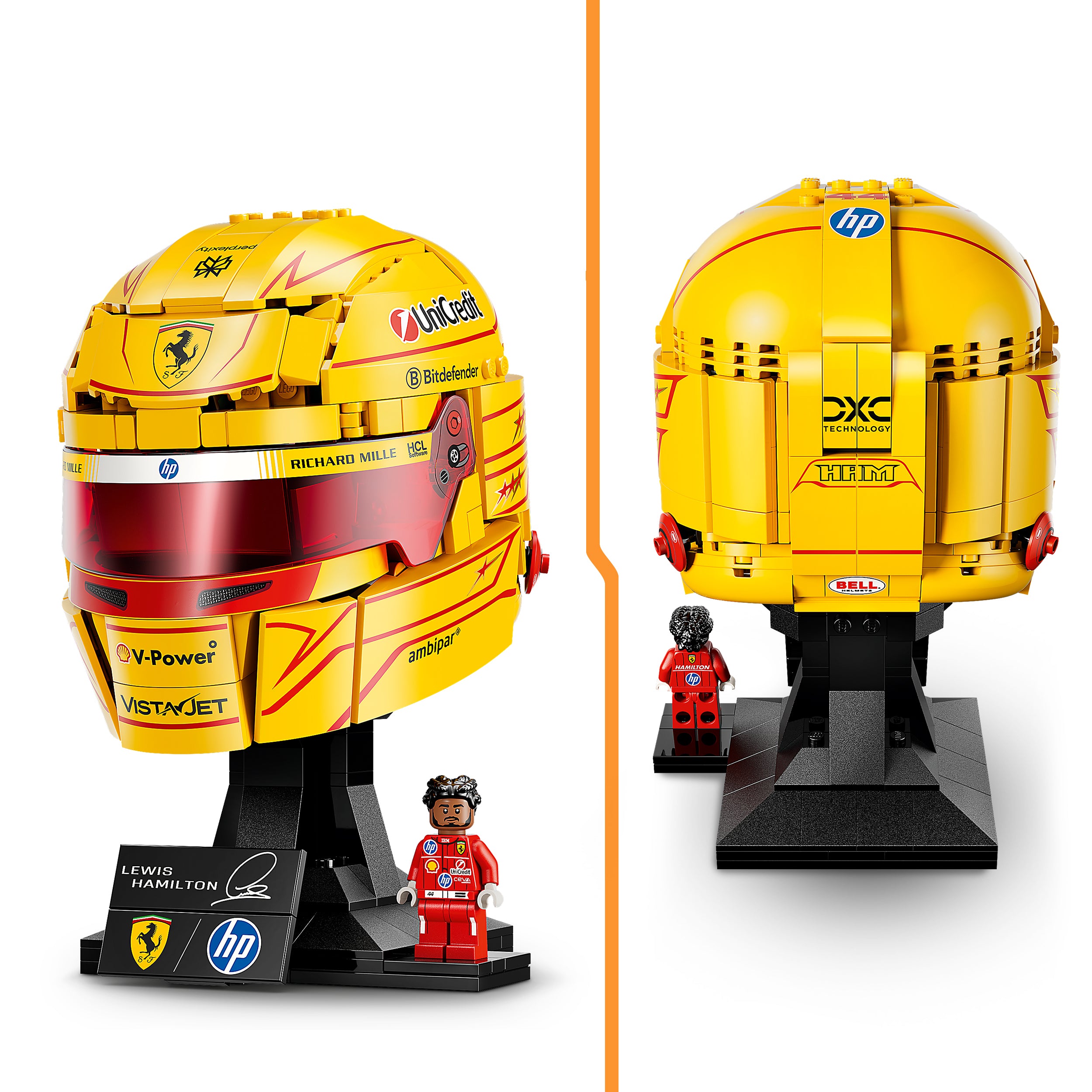 LEGO® 43022 Scuderia Ferrari HP Lewis Hamilton Helmet