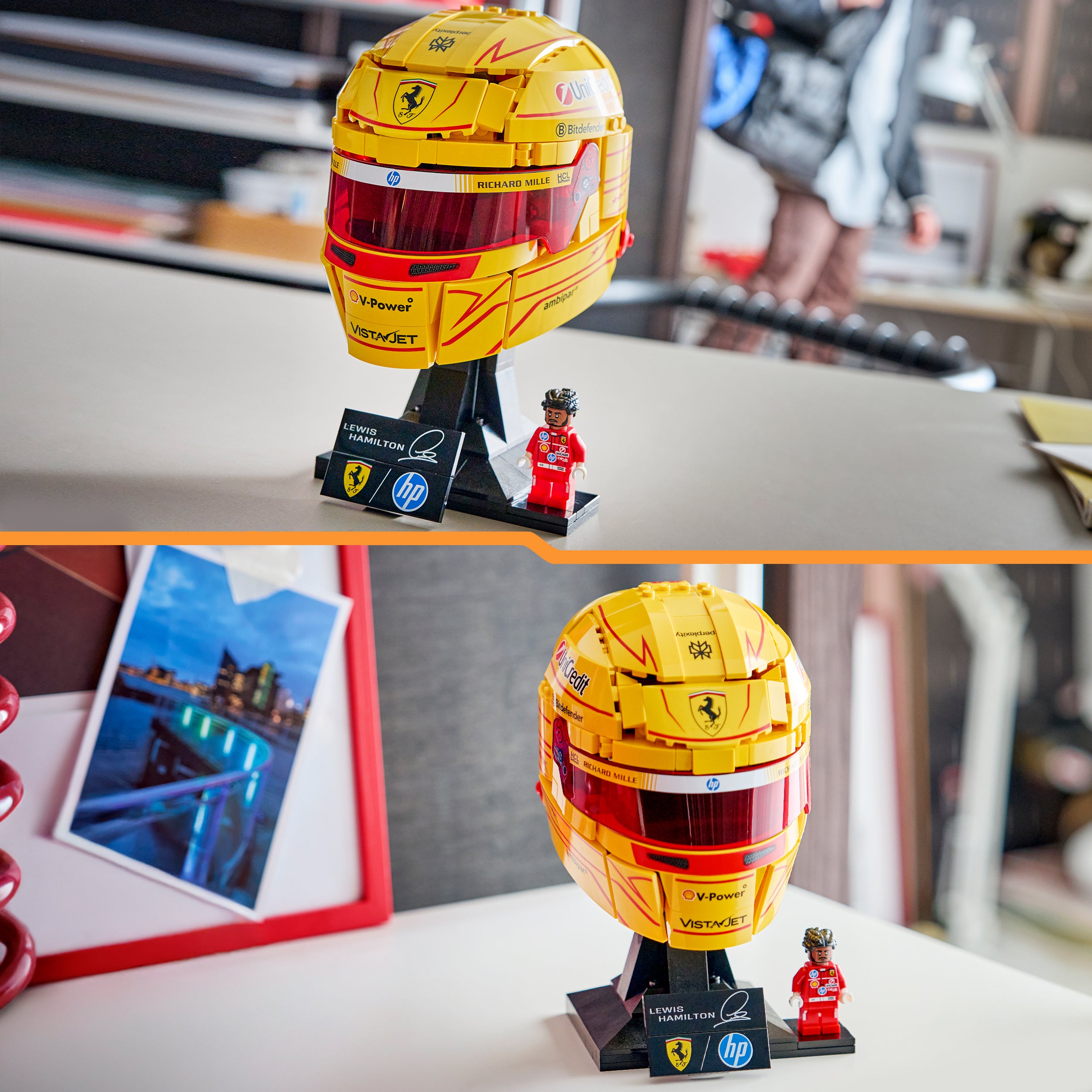 LEGO® 43022 Scuderia Ferrari HP Lewis Hamilton Helmet