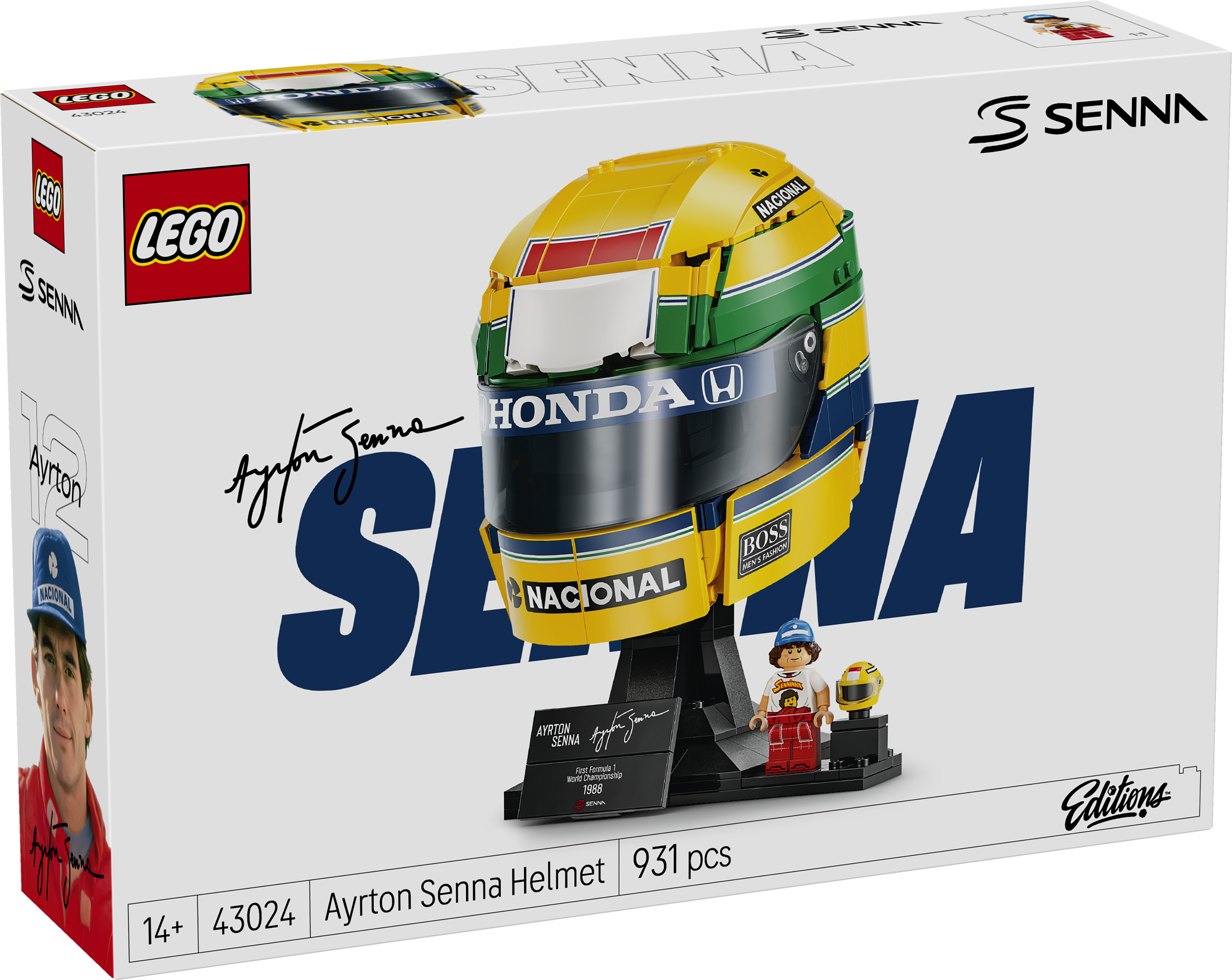 LEGO® 43024 Ayrton Senna Helmet