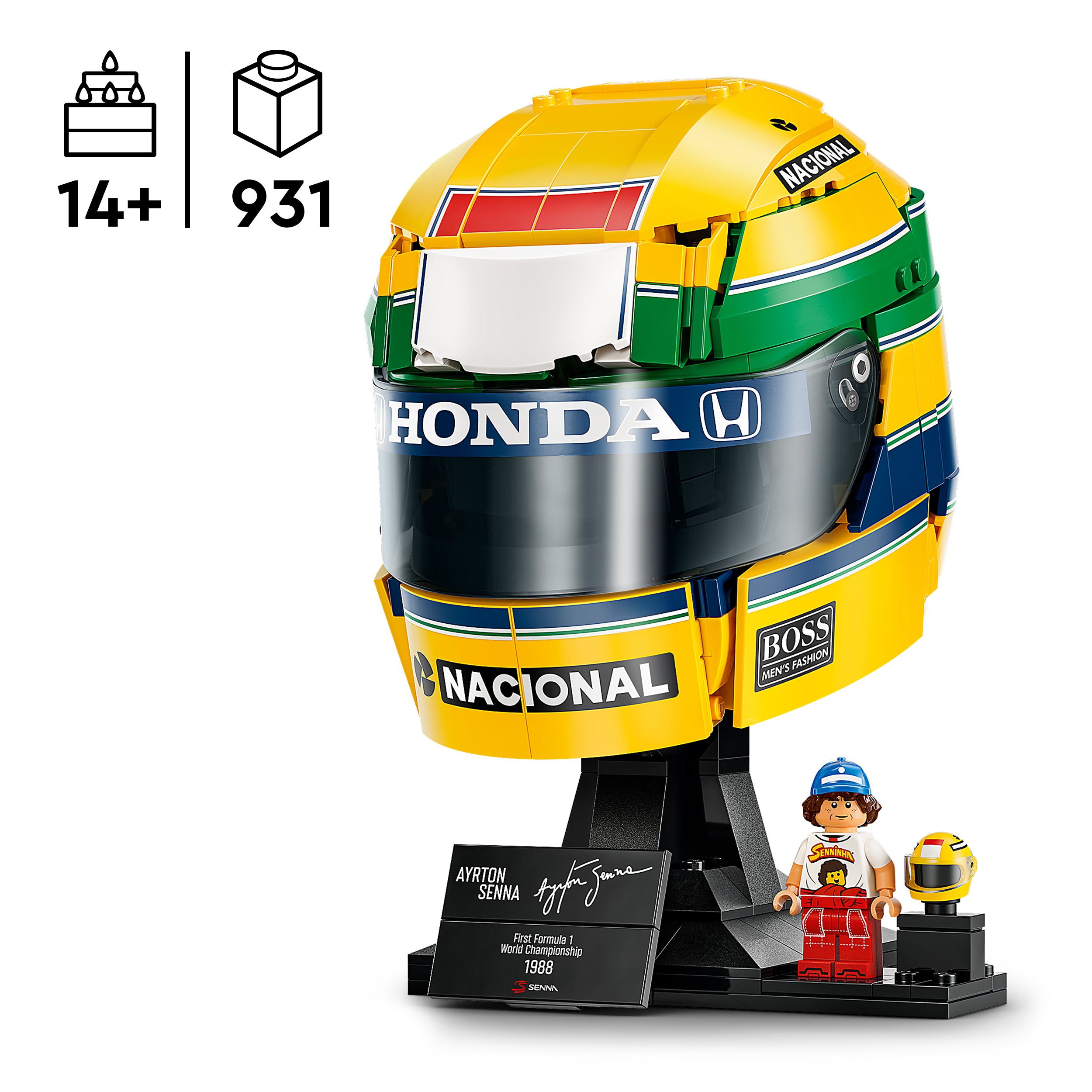 LEGO® 43024 Ayrton Senna Helmet