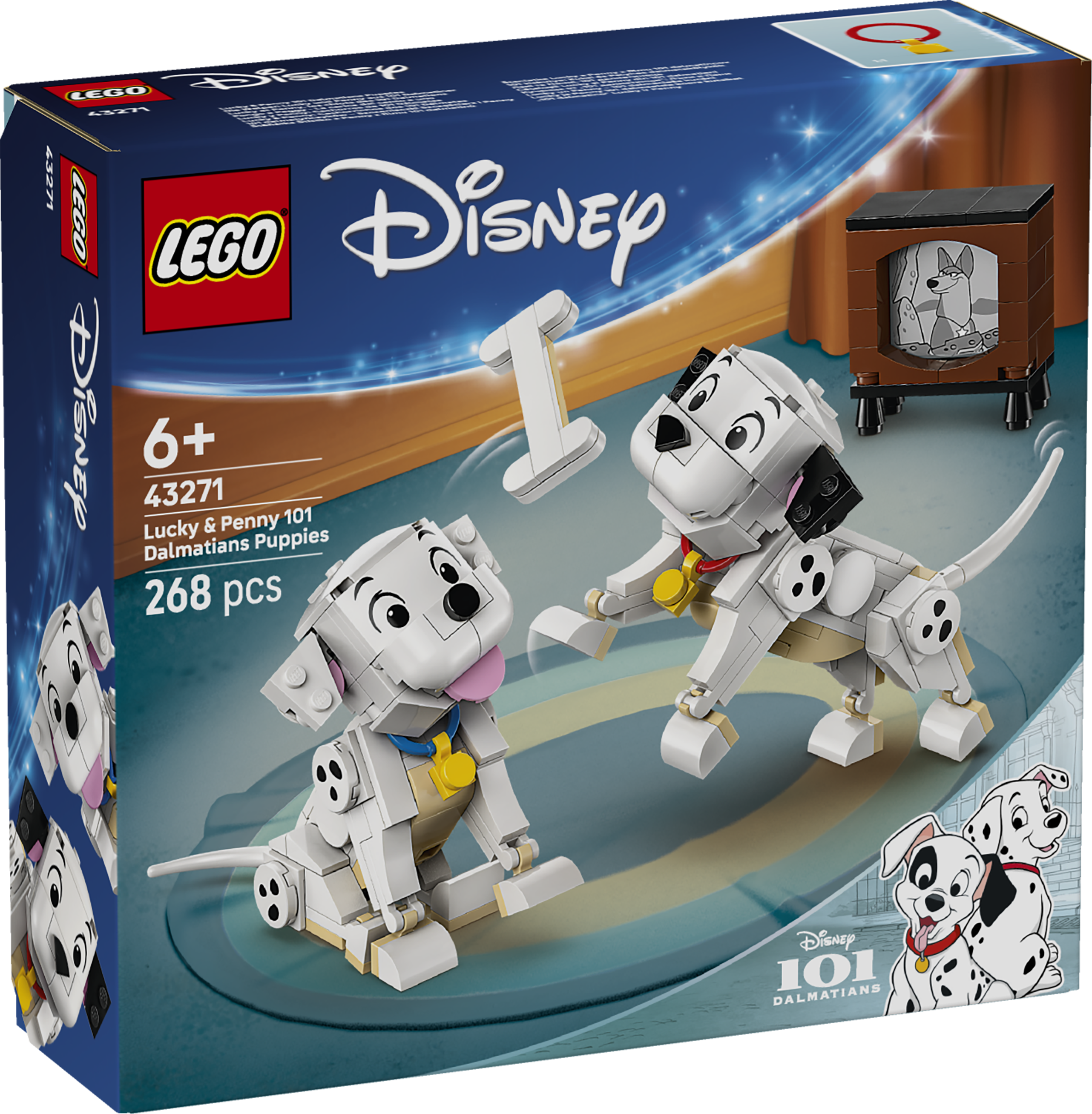 LEGO® 43271 Lucky & Penny 101 Dalmatians Puppies