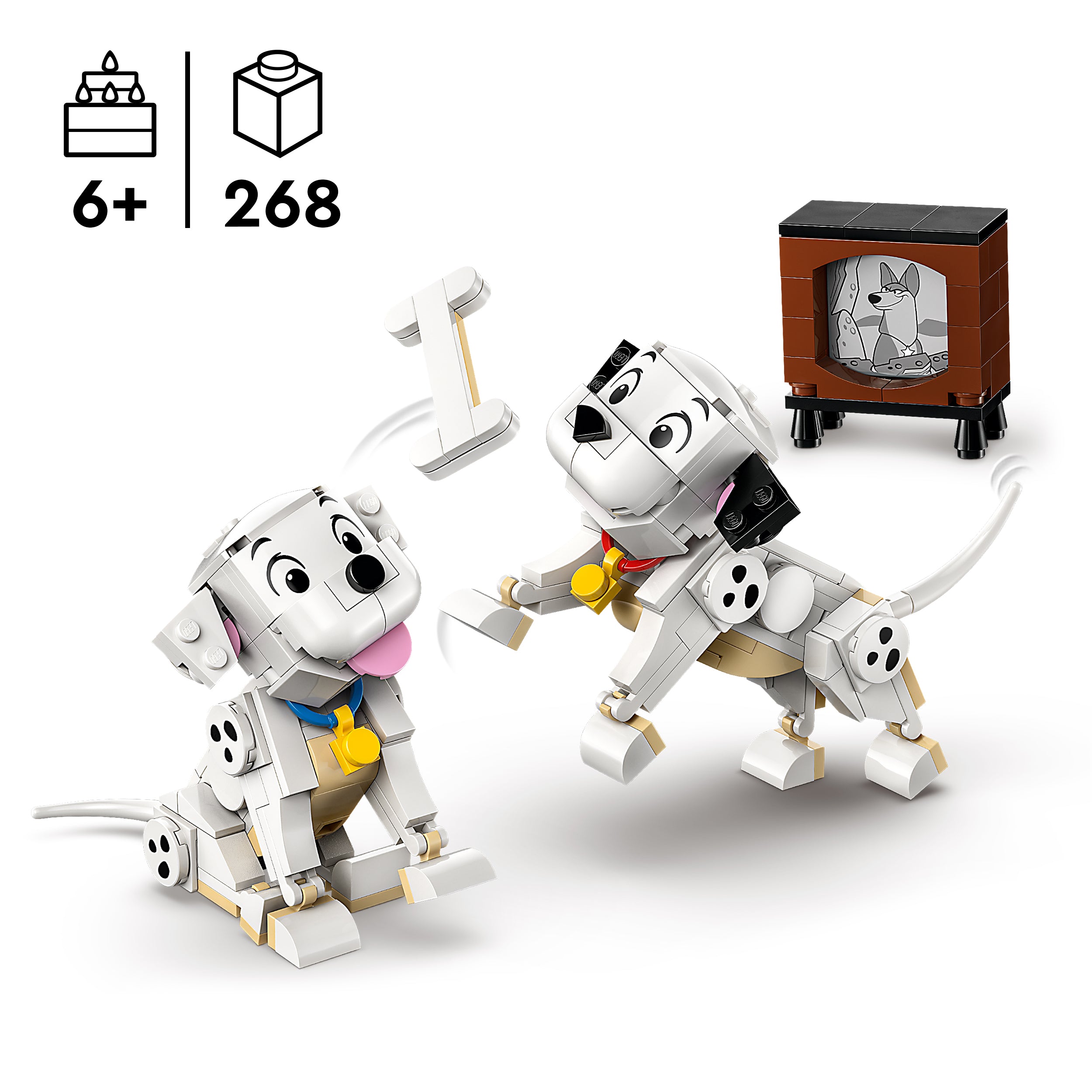 LEGO® 43271 Lucky & Penny 101 Dalmatians Puppies
