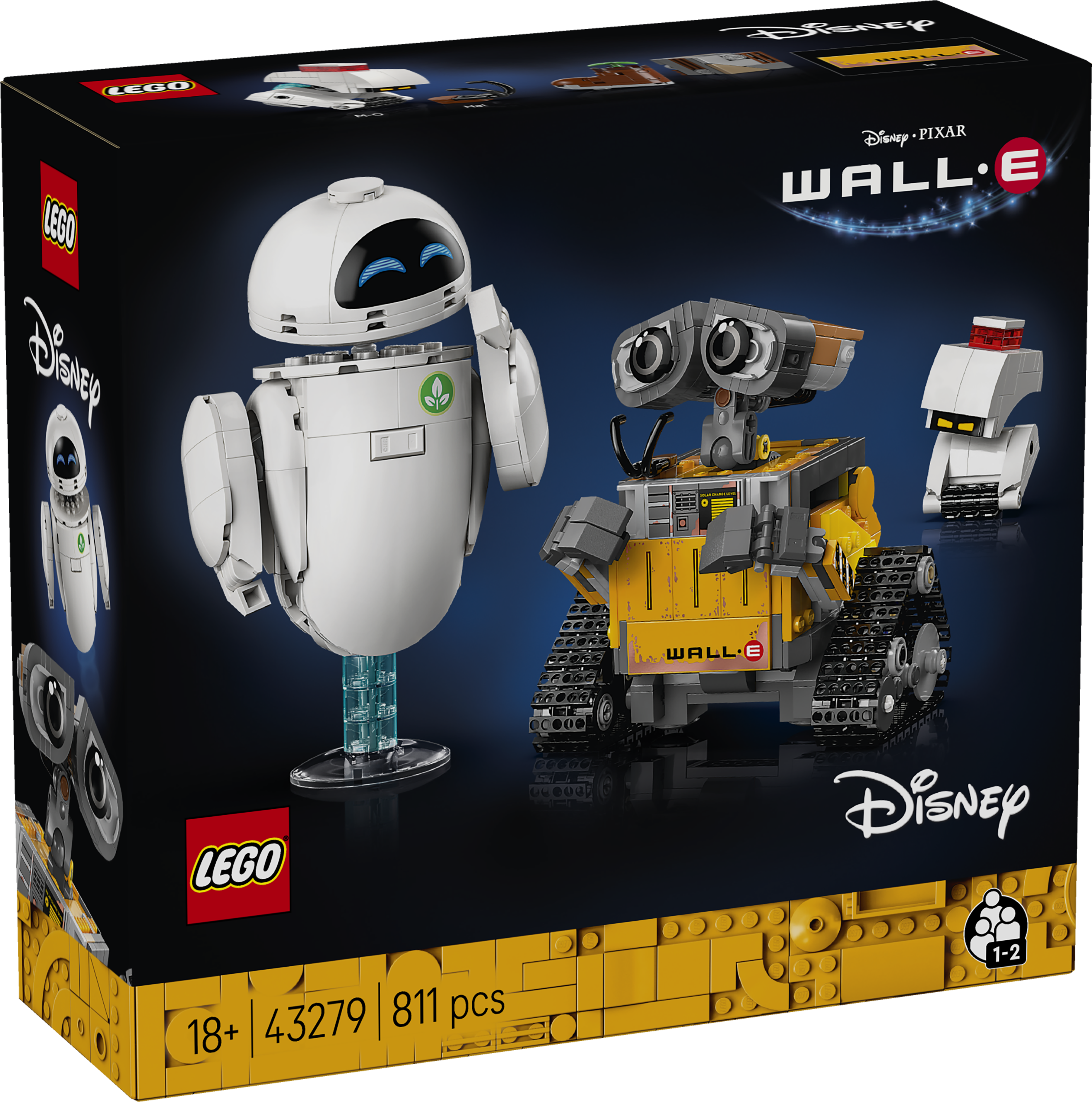 LEGO® 43279 WALL-E and EVE