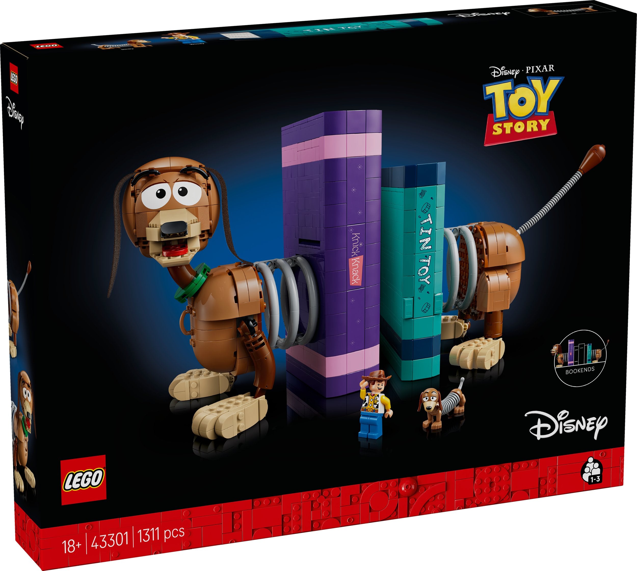 LEGO® 43301 Toy Story Slinky Dog Bookends