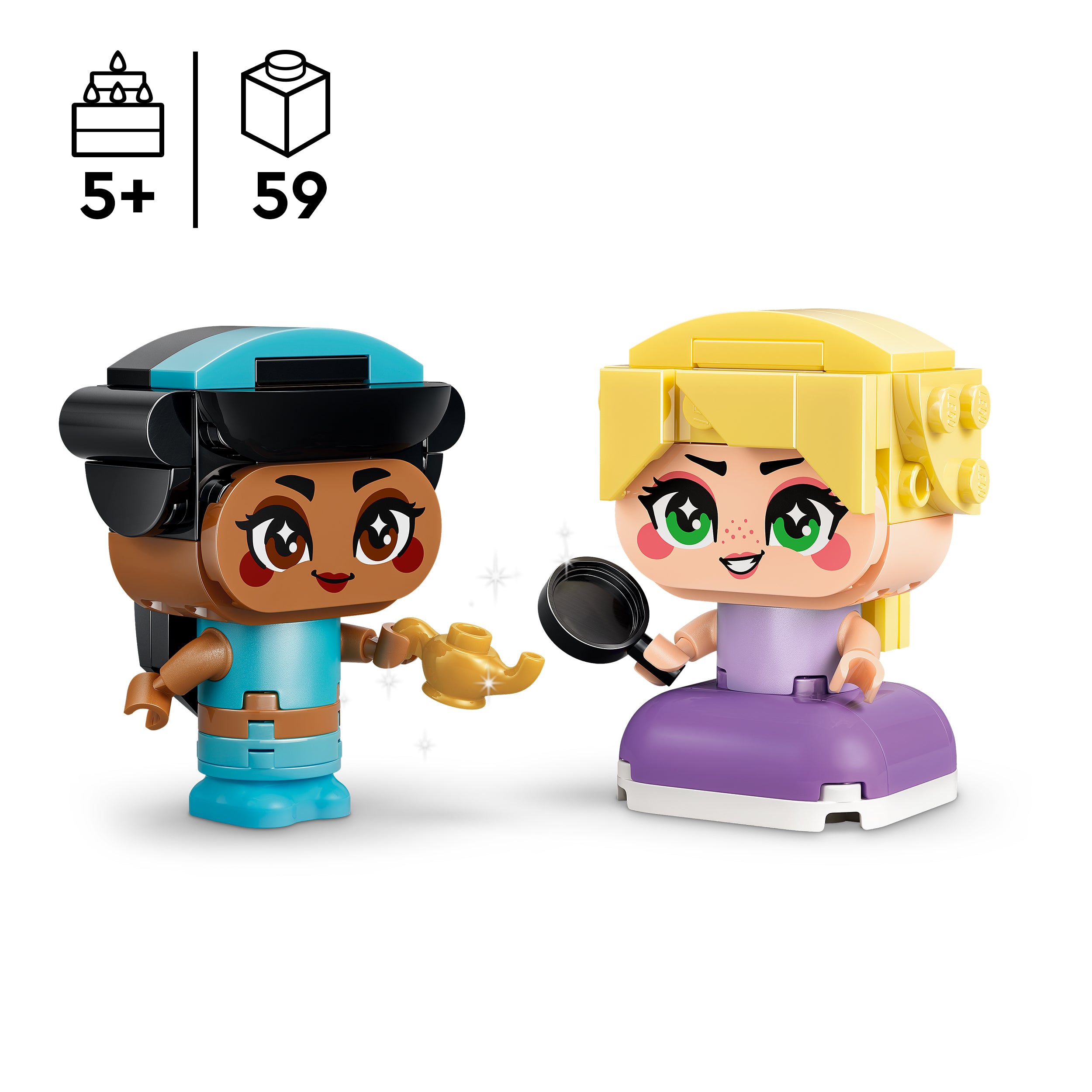 LEGO® 43303 Mini Jasmine & Rapunzel