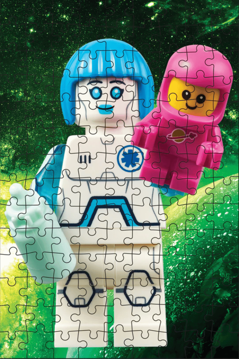 Mystery Minifigure Mini Puzzle – Space Edition