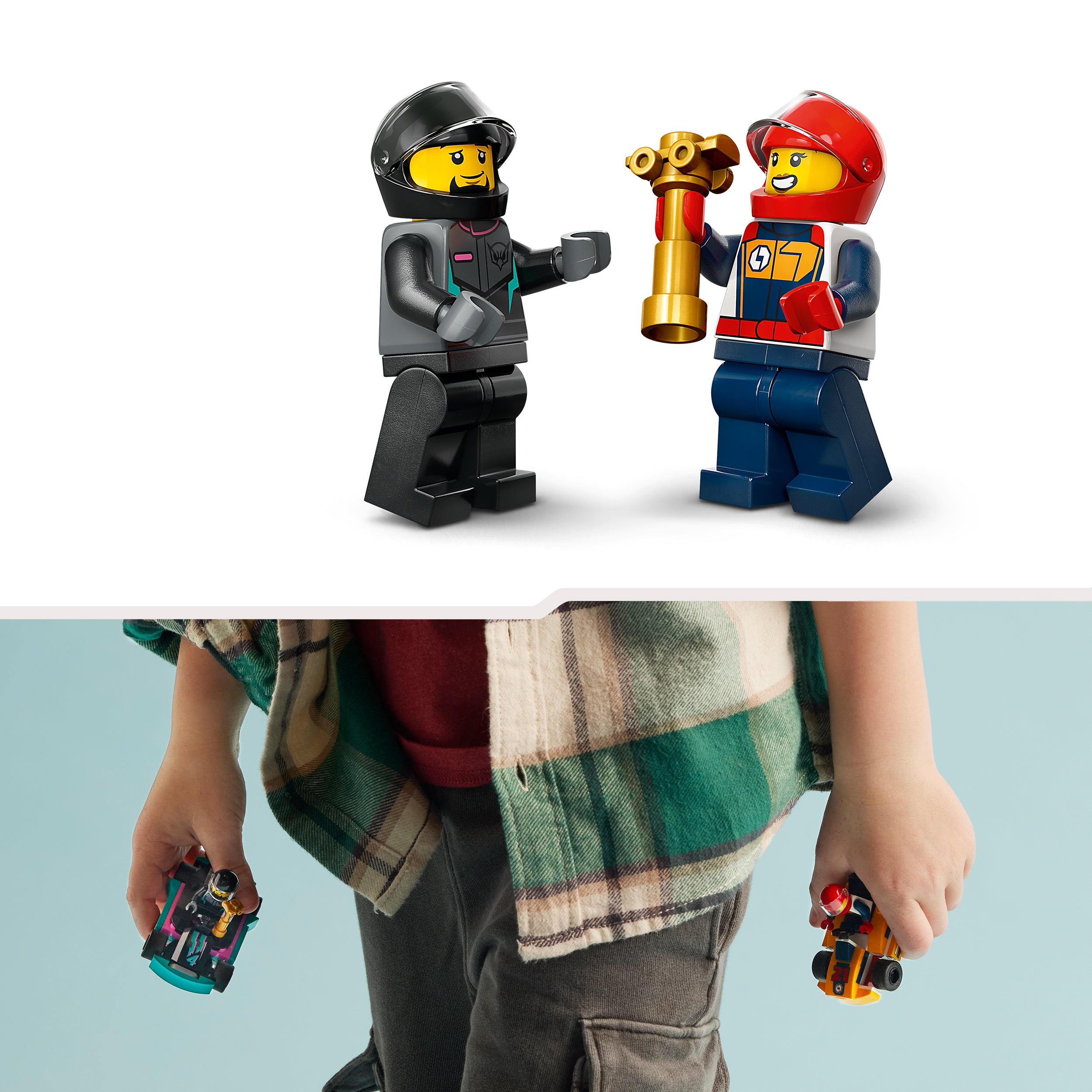 LEGO® 60400 Go-Karts and Race Drivers
