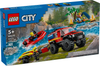 4x4 Fire Truck with Rescue Boat (60412)