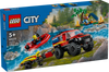 LEGO® 60412 4x4 Fire Engine with Rescue Boat