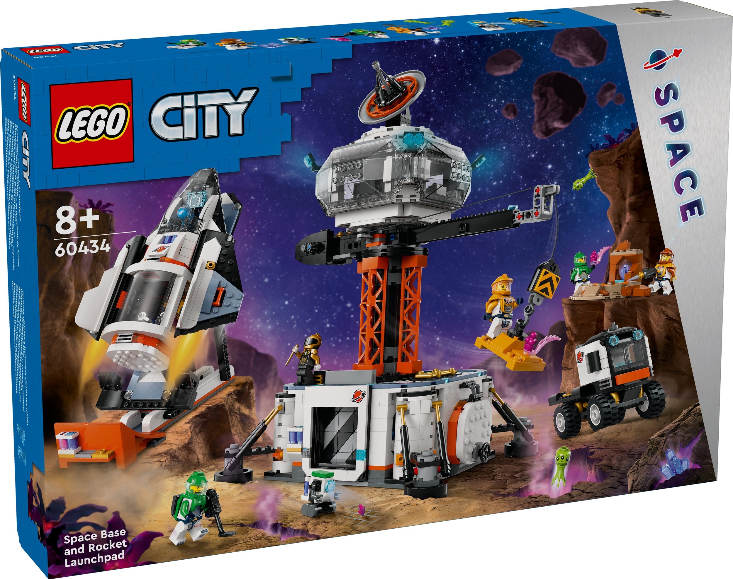 LEGO® 60434 Space Base and Rocket Launchpad