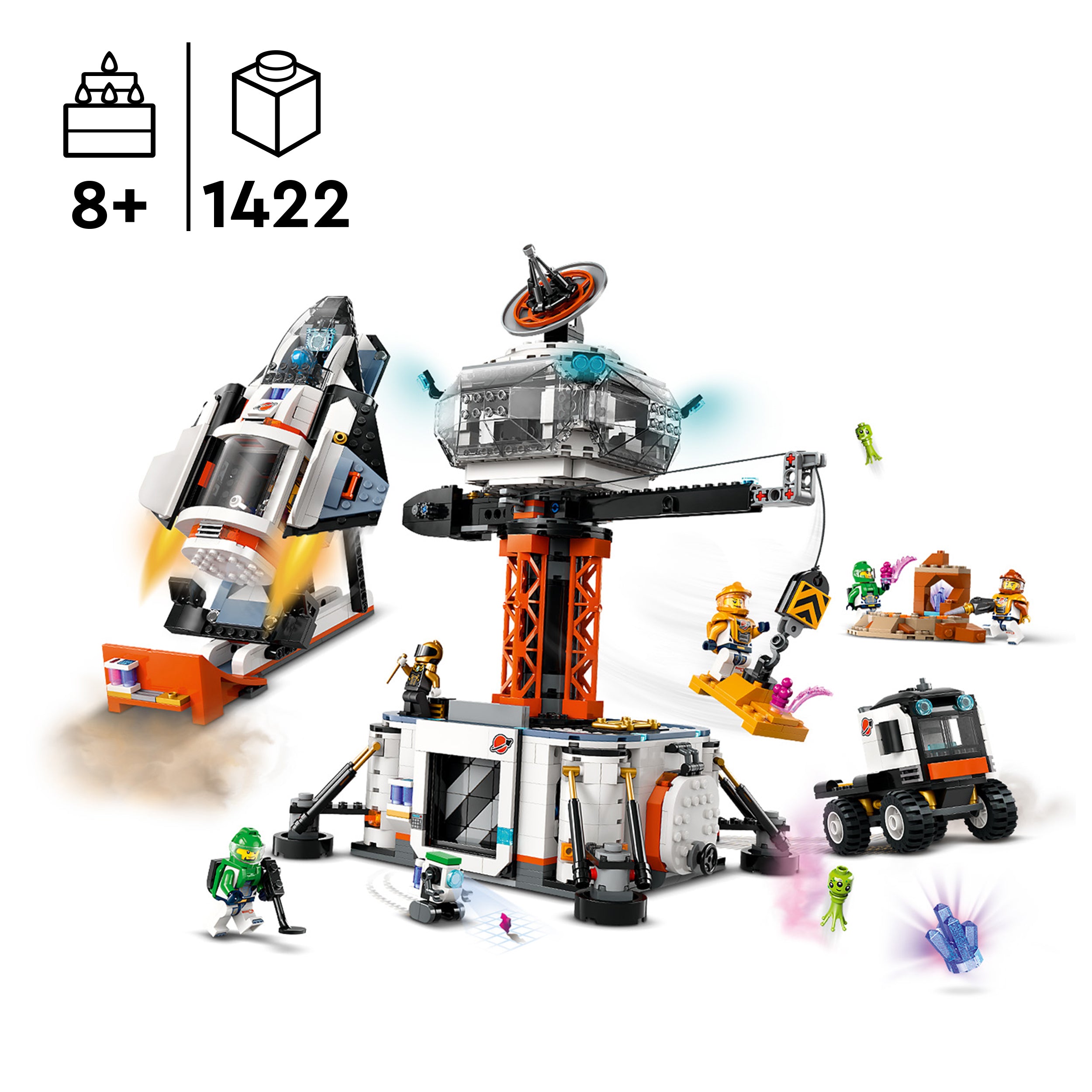 LEGO® 60434 Space Base and Rocket Launchpad