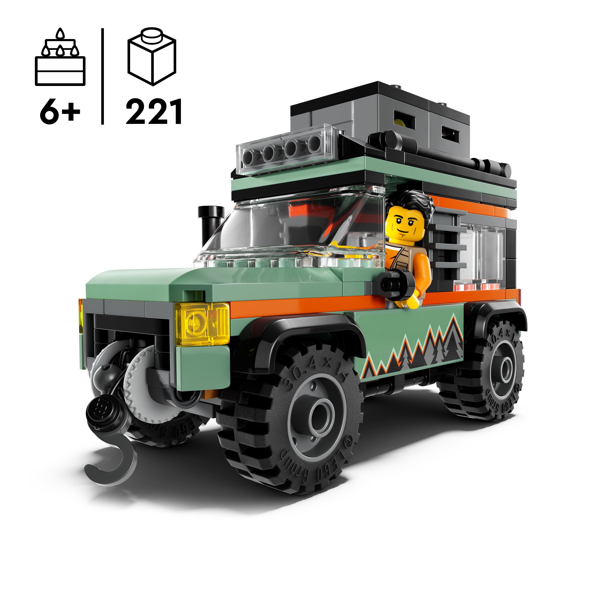 LEGO® 60447 Off-Road 4x4 Mountain Truck