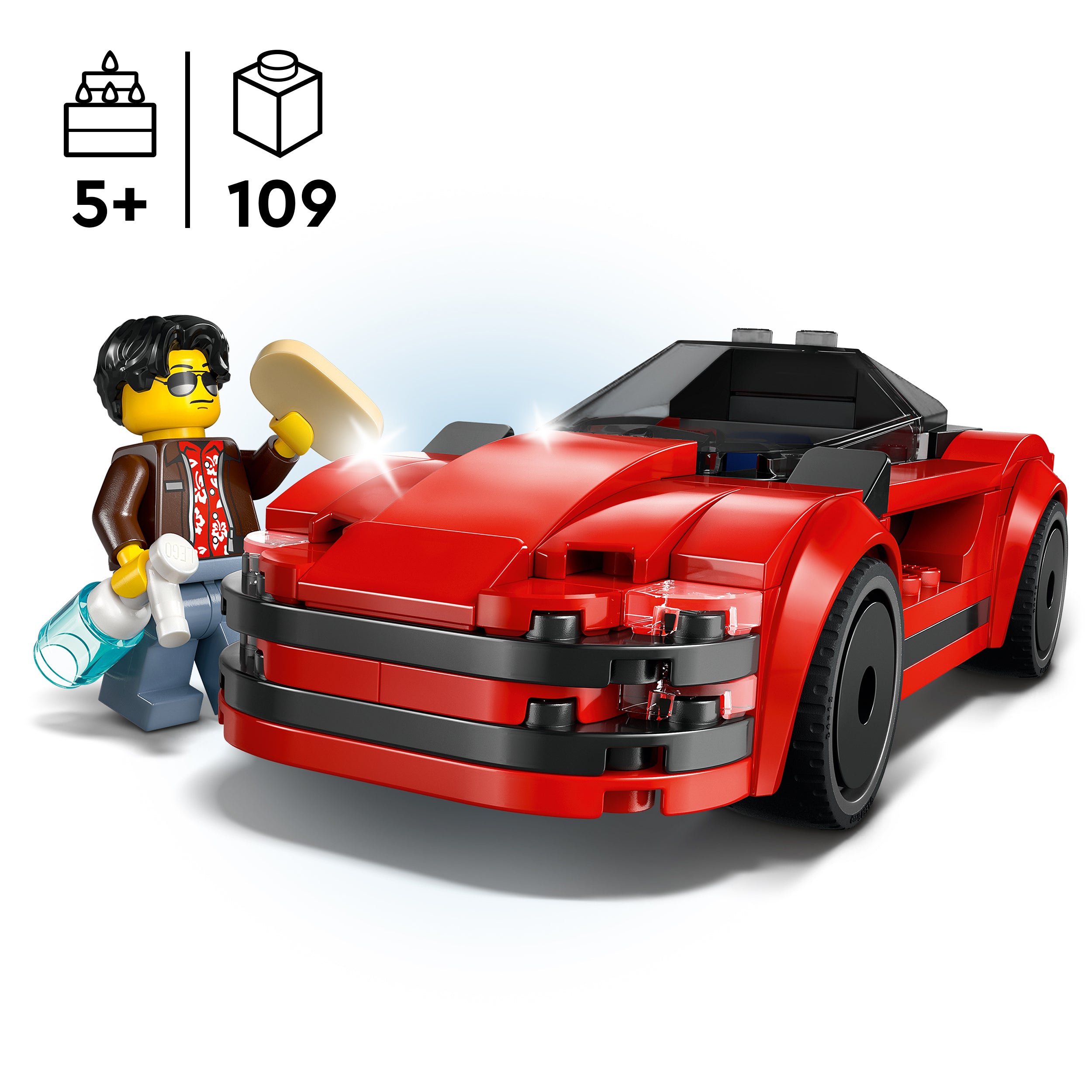 LEGO® 60448 Red Sports Car