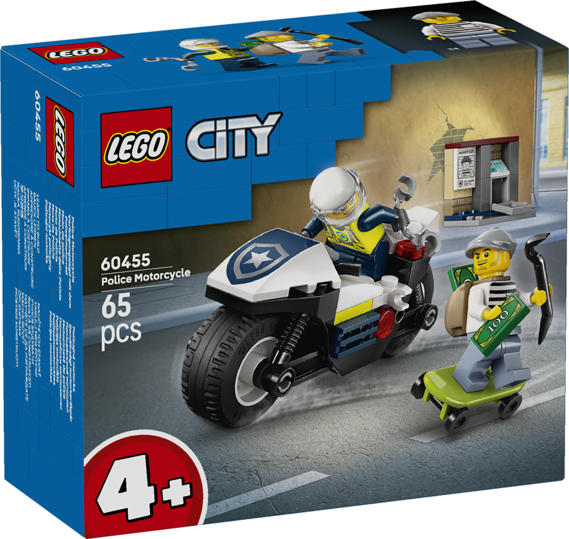 LEGO® 60455 Police Motorcycle Chase