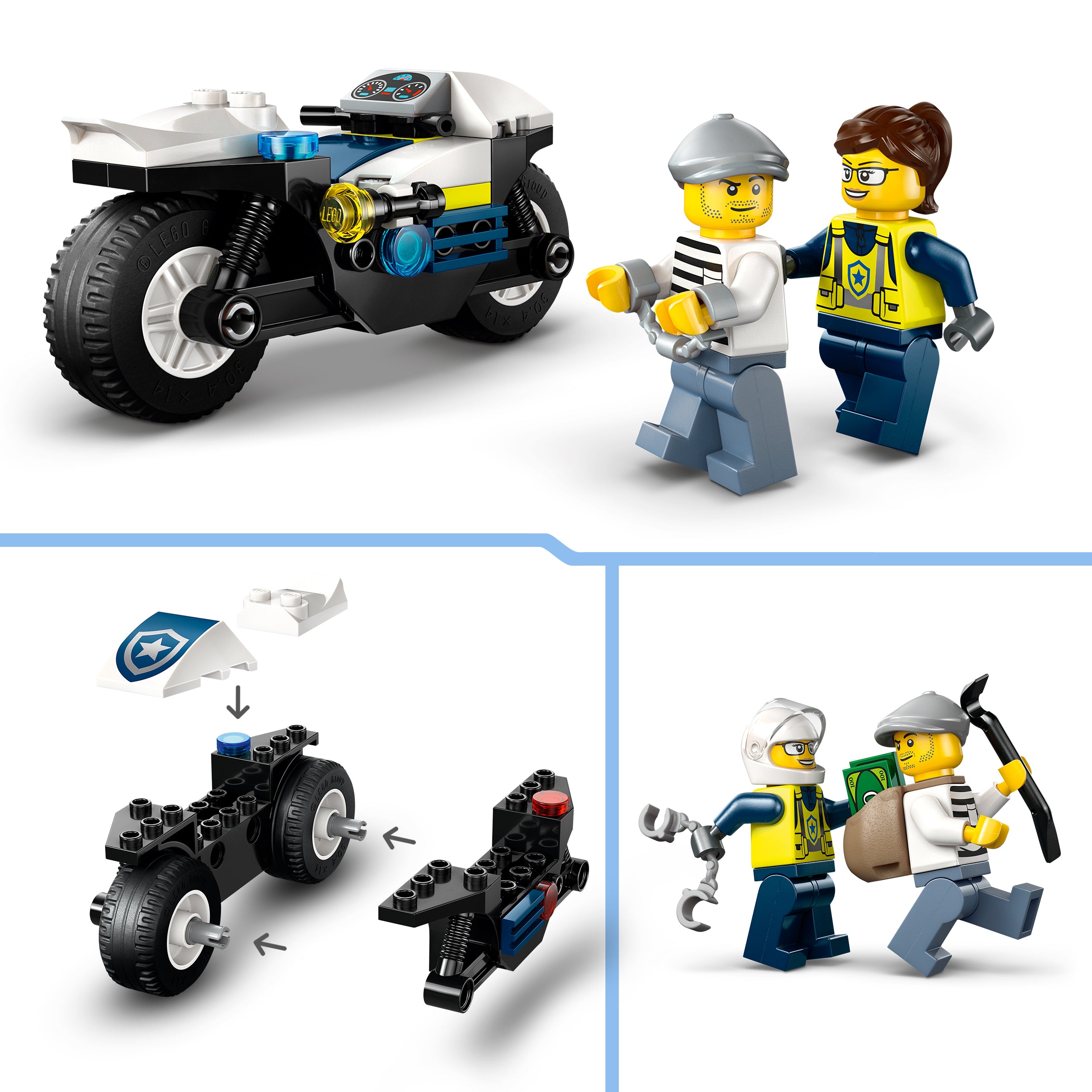 LEGO® 60455 Police Motorcycle Chase