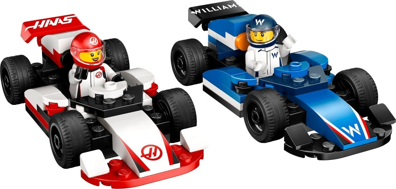 F1 Williams Racing & Haas F1 Race Cars (60464)