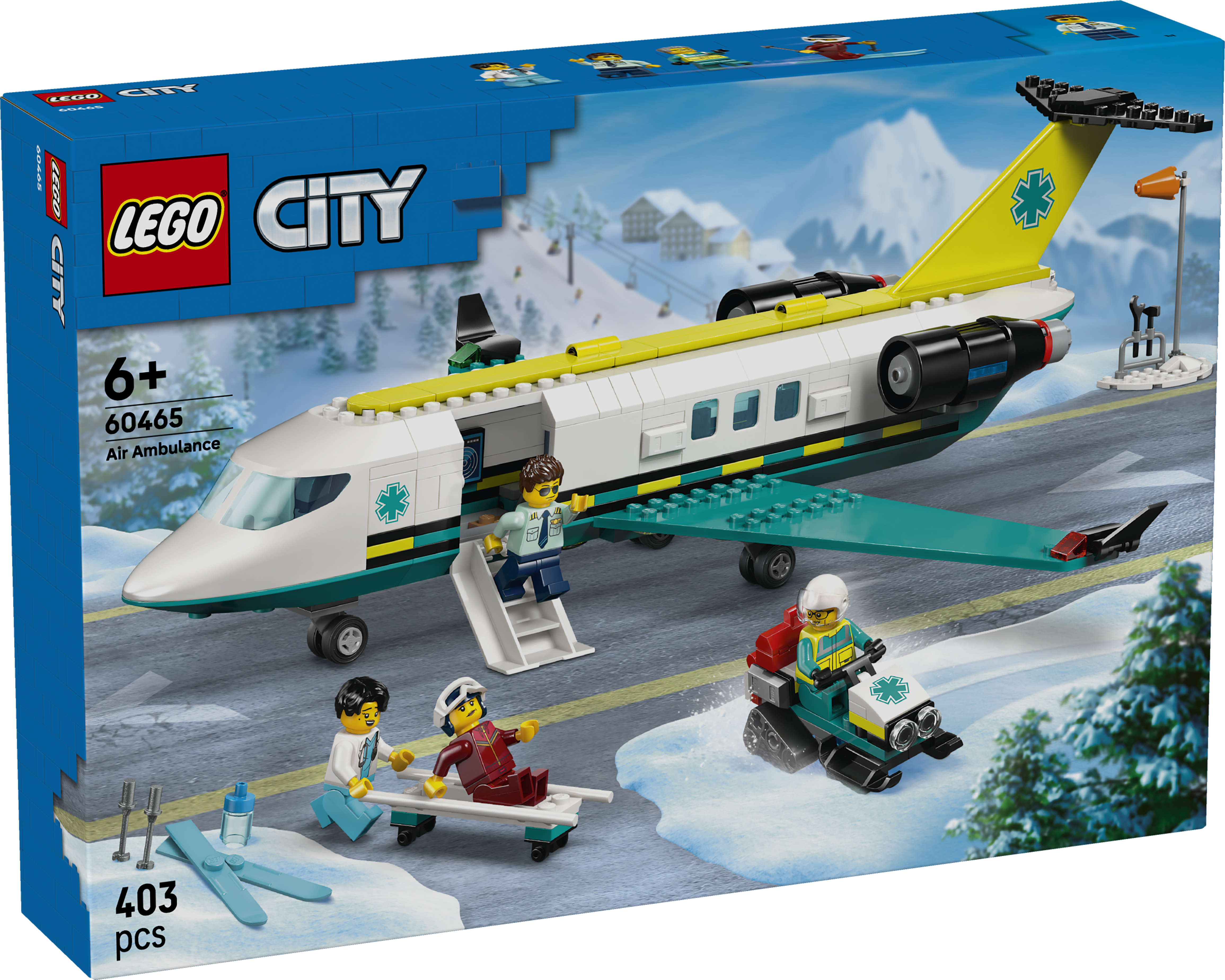 LEGO® 60465 Emergency Air Ambulance Airplane
