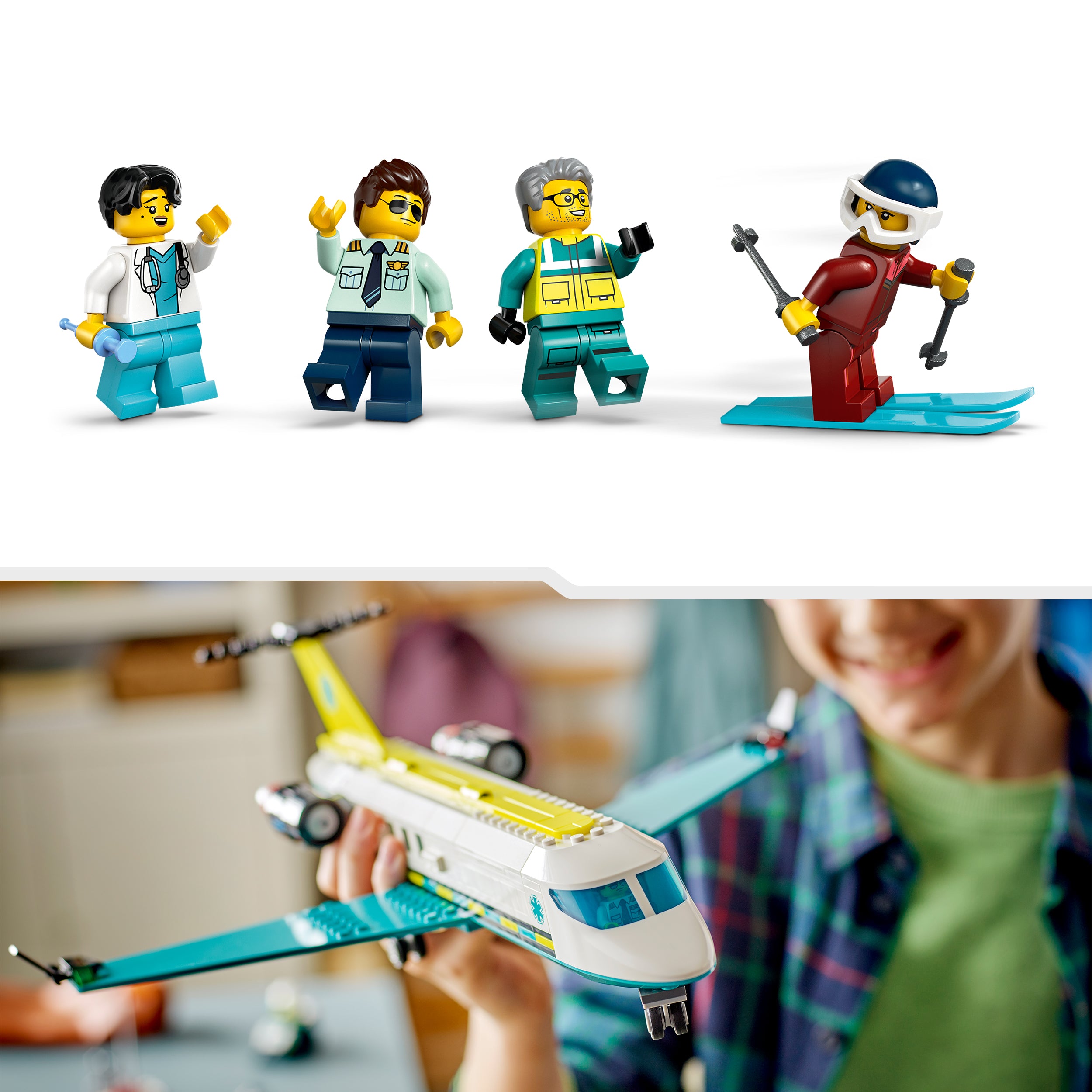LEGO® 60465 Emergency Air Ambulance Airplane
