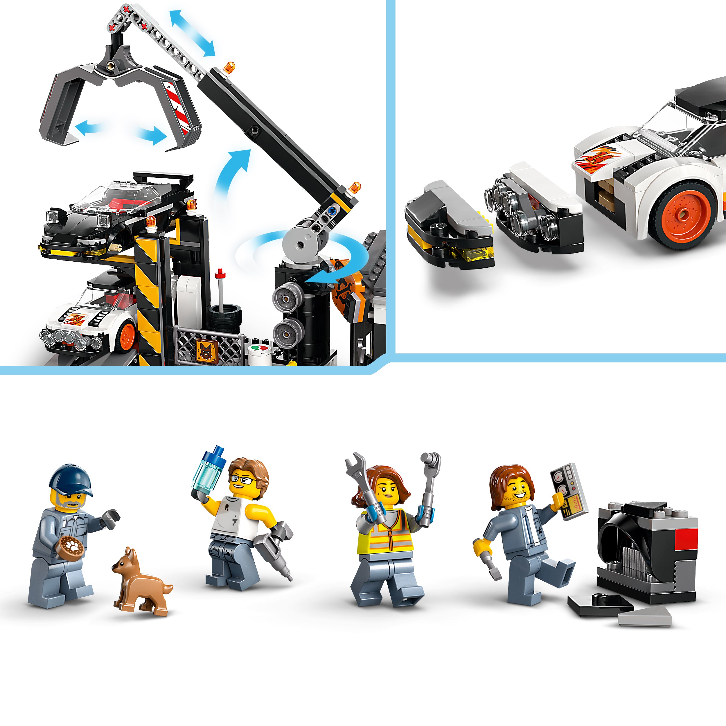 LEGO® 60472 Scrapyard with Cars