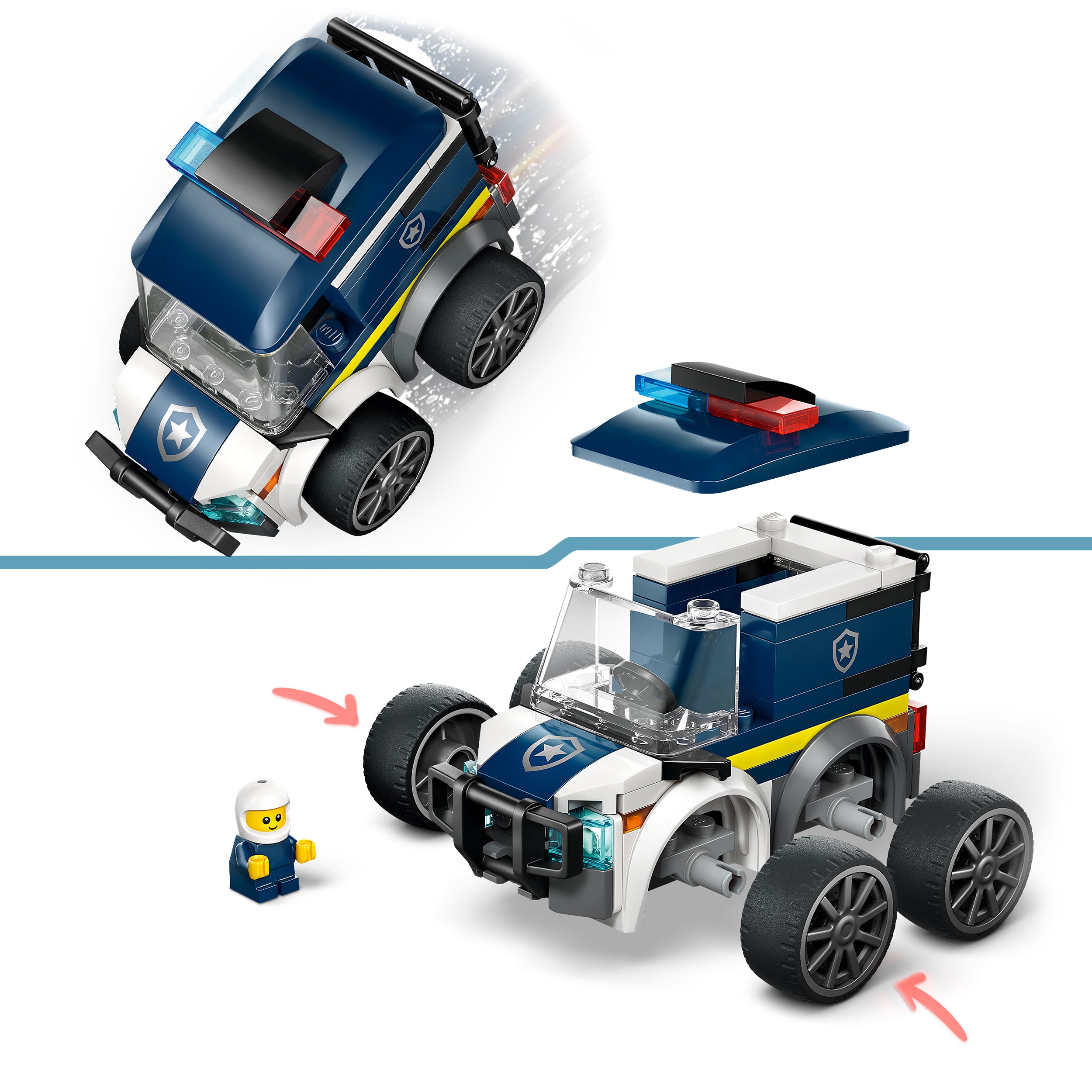 LEGO® 60481 Rides – Police Truck