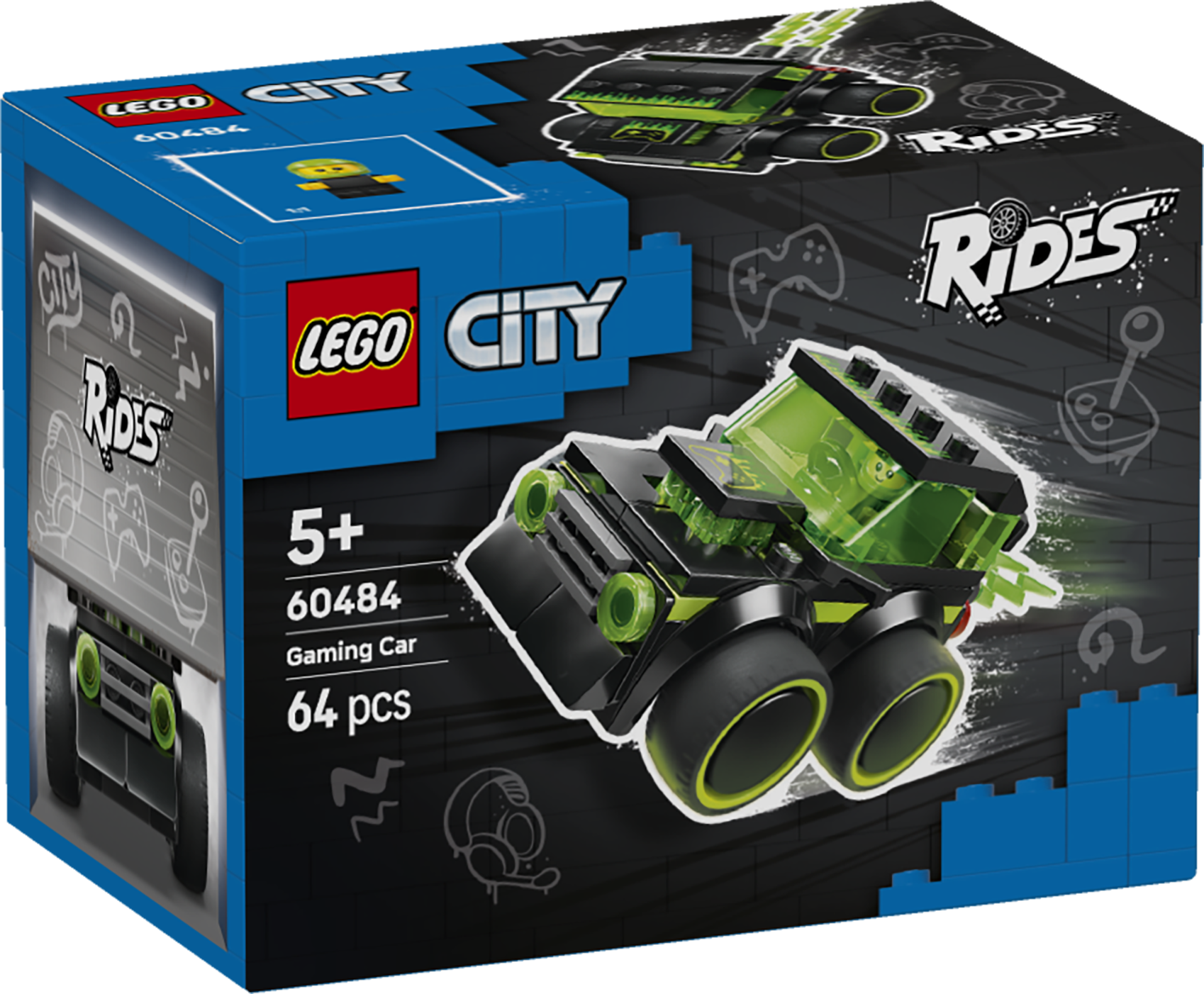 LEGO® 60484 Rides – Gaming Race Car